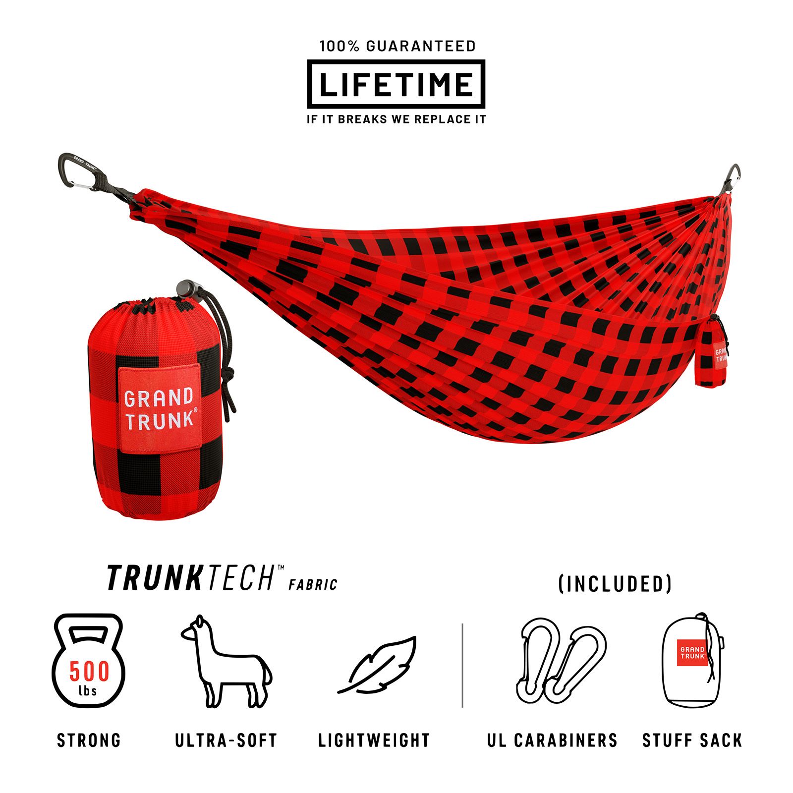 Grand Trunk Tech Double Printed Hammock product image