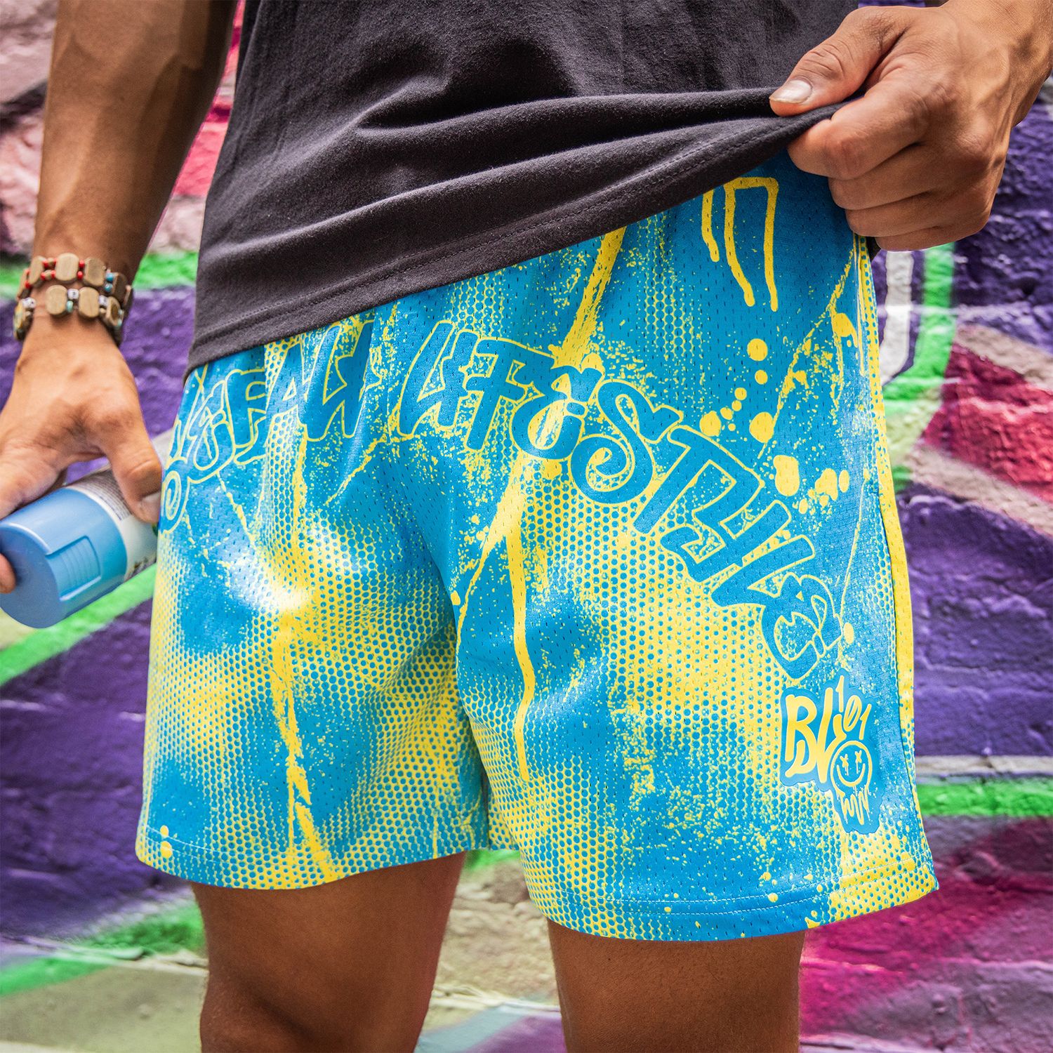Baseball Lifestyle 101 Men's 5” Graffiti Crown Shorts product image