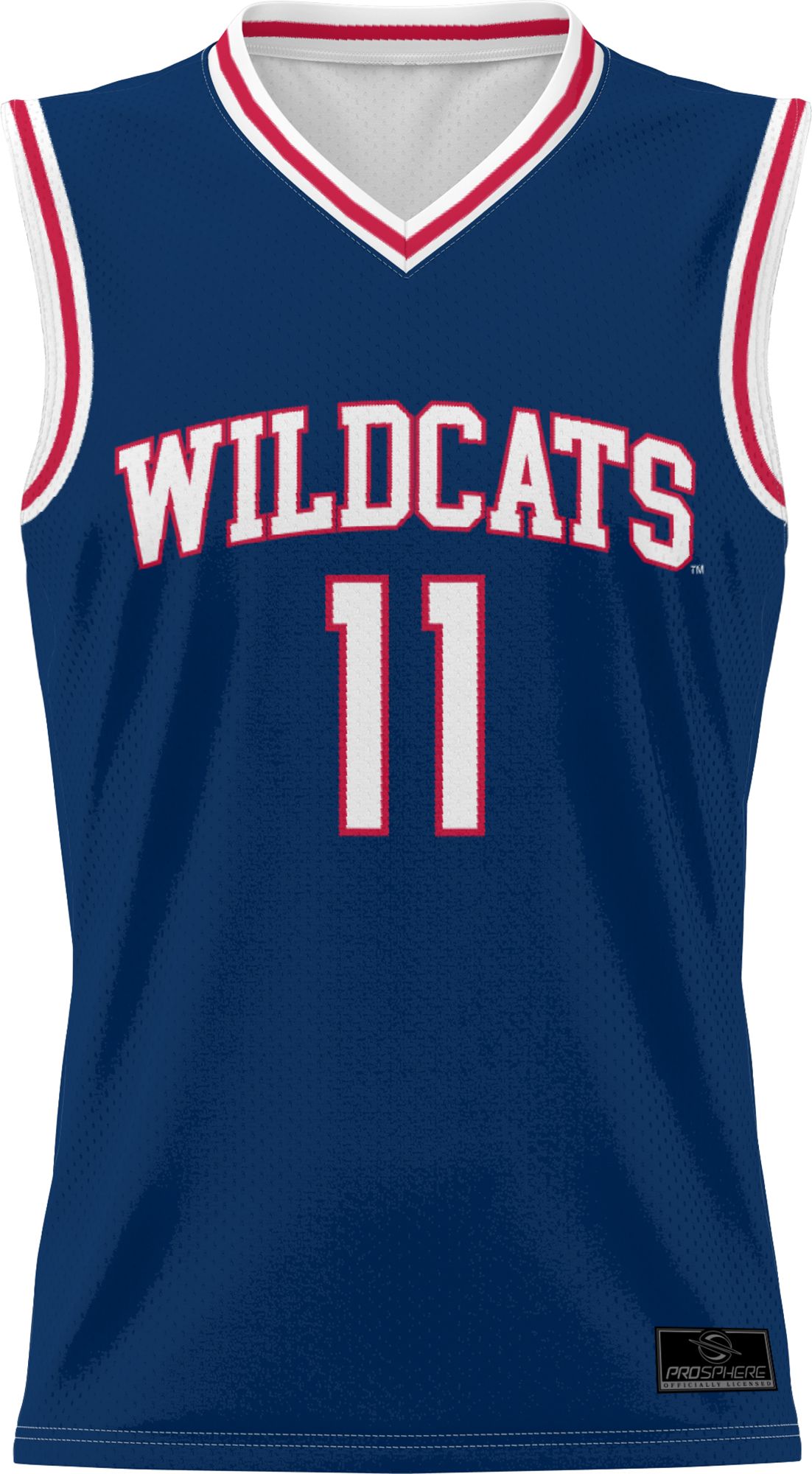 Prosphere Men's Arizona Wildcats #11 Navy Oumar Ballo Full Sublimated Basketball Jersey