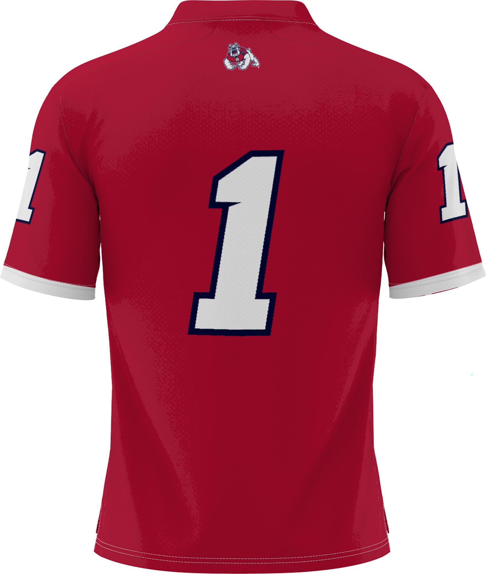 ProSphere Men's Fresno State Bulldogs #1 Cardinal Full Sublimated Football Jersey product image