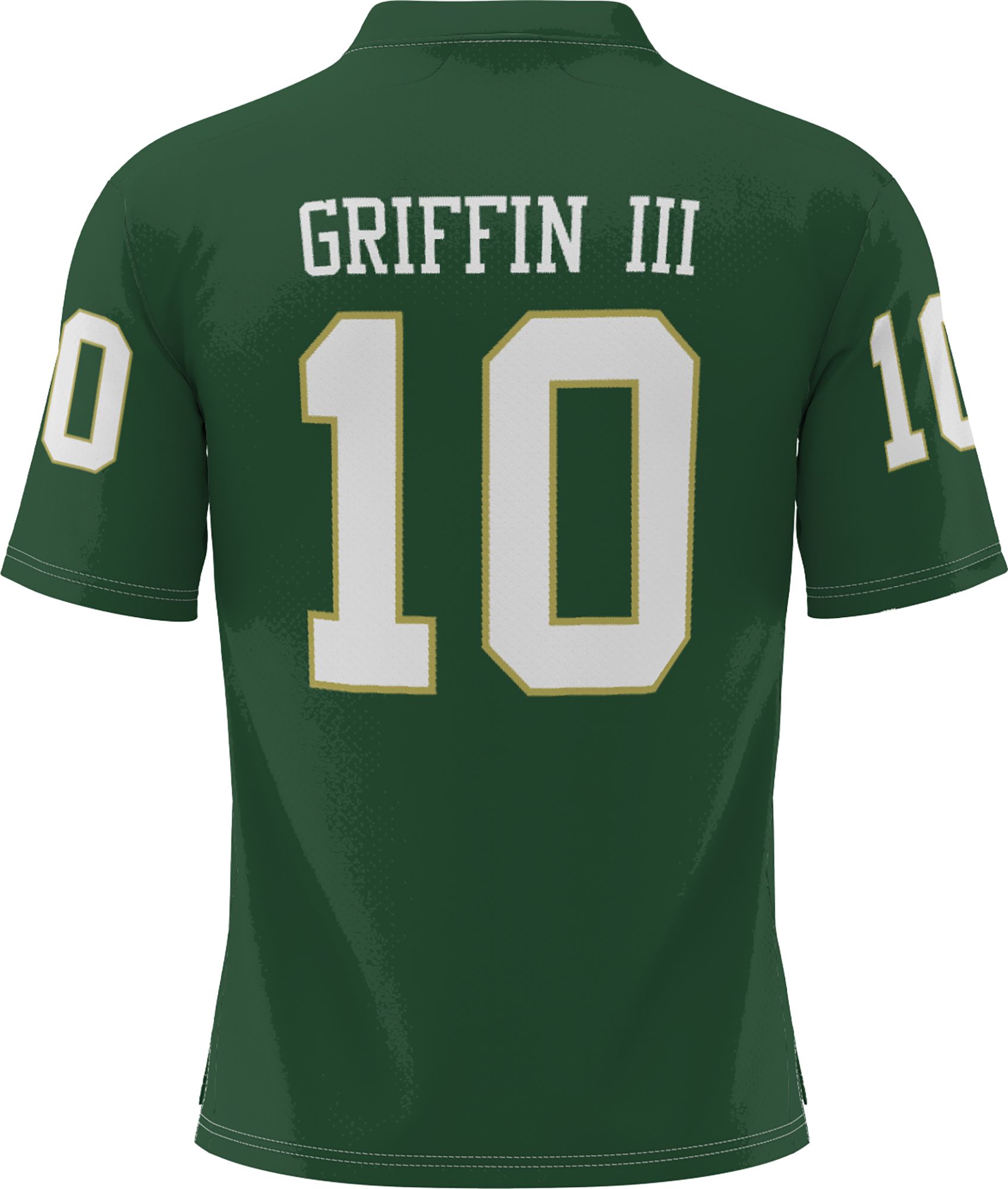 Prosphere Youth Baylor Bears #10 Green Robert Griffin III Full Sublimated Football Jersey product image