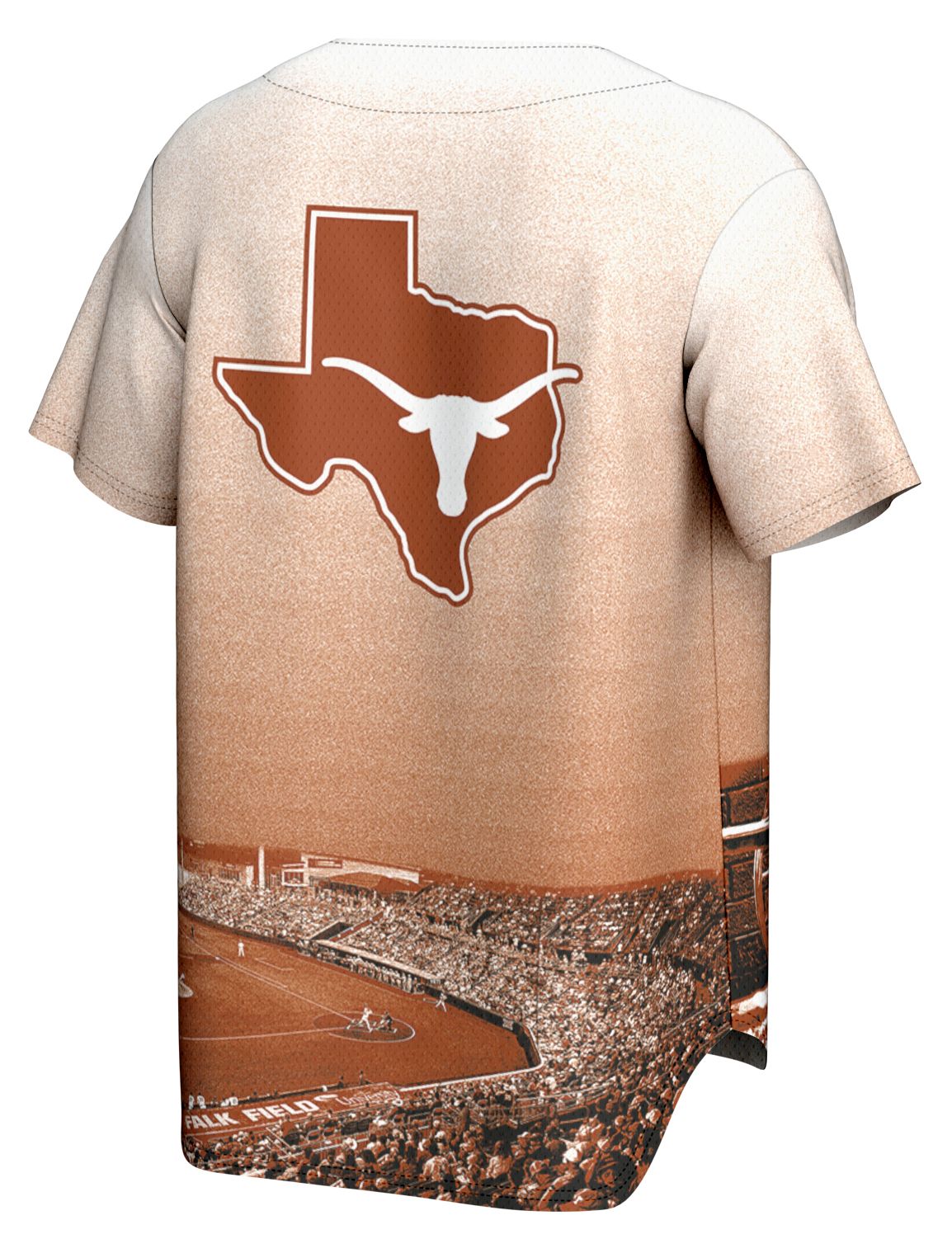 ProSphere Adult Texas Longhorns Orange Campus Local Baseball Jersey product image