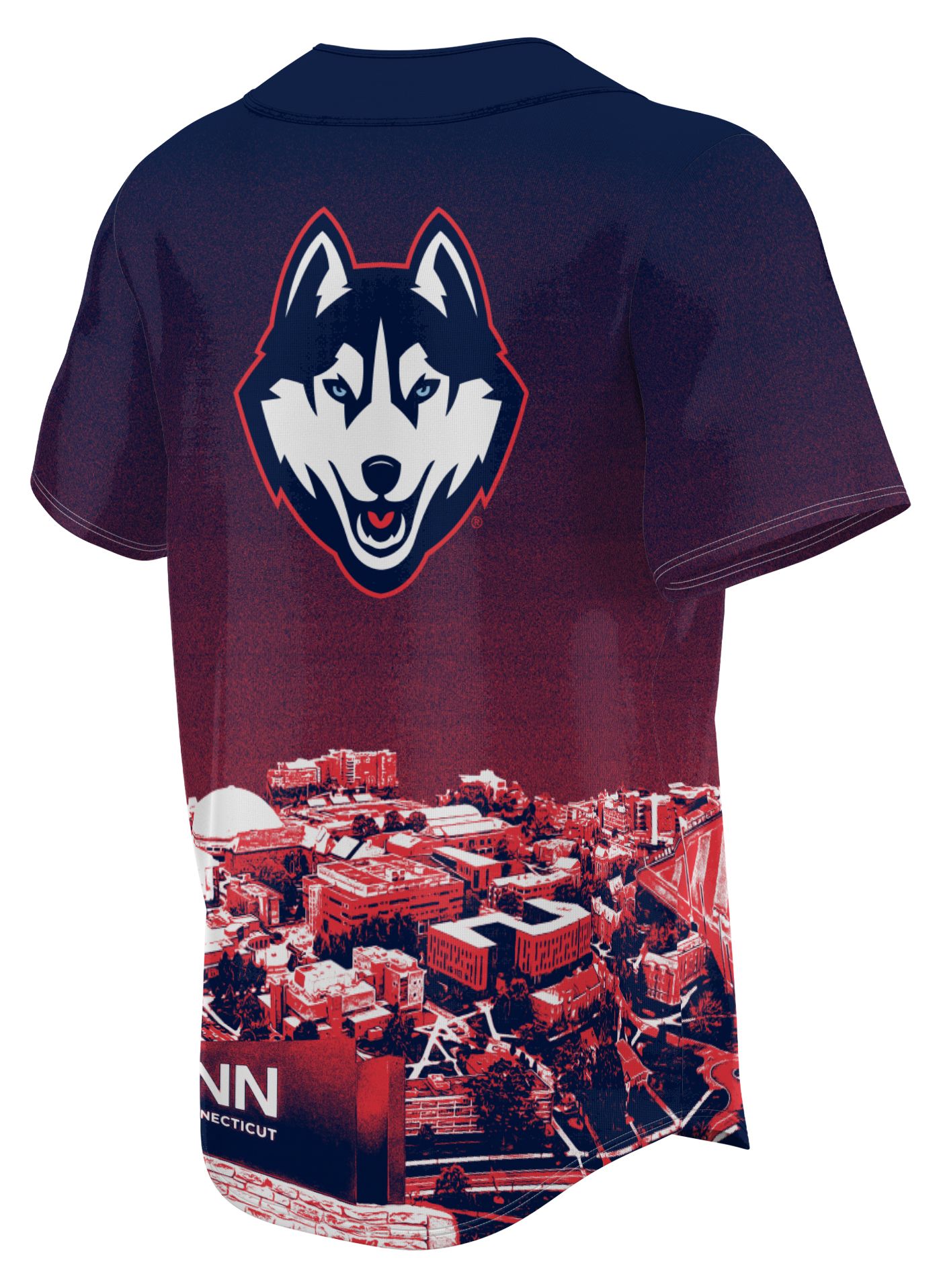 ProSphere Adult UConn Huskies Navy Campus Local Baseball Jersey product image