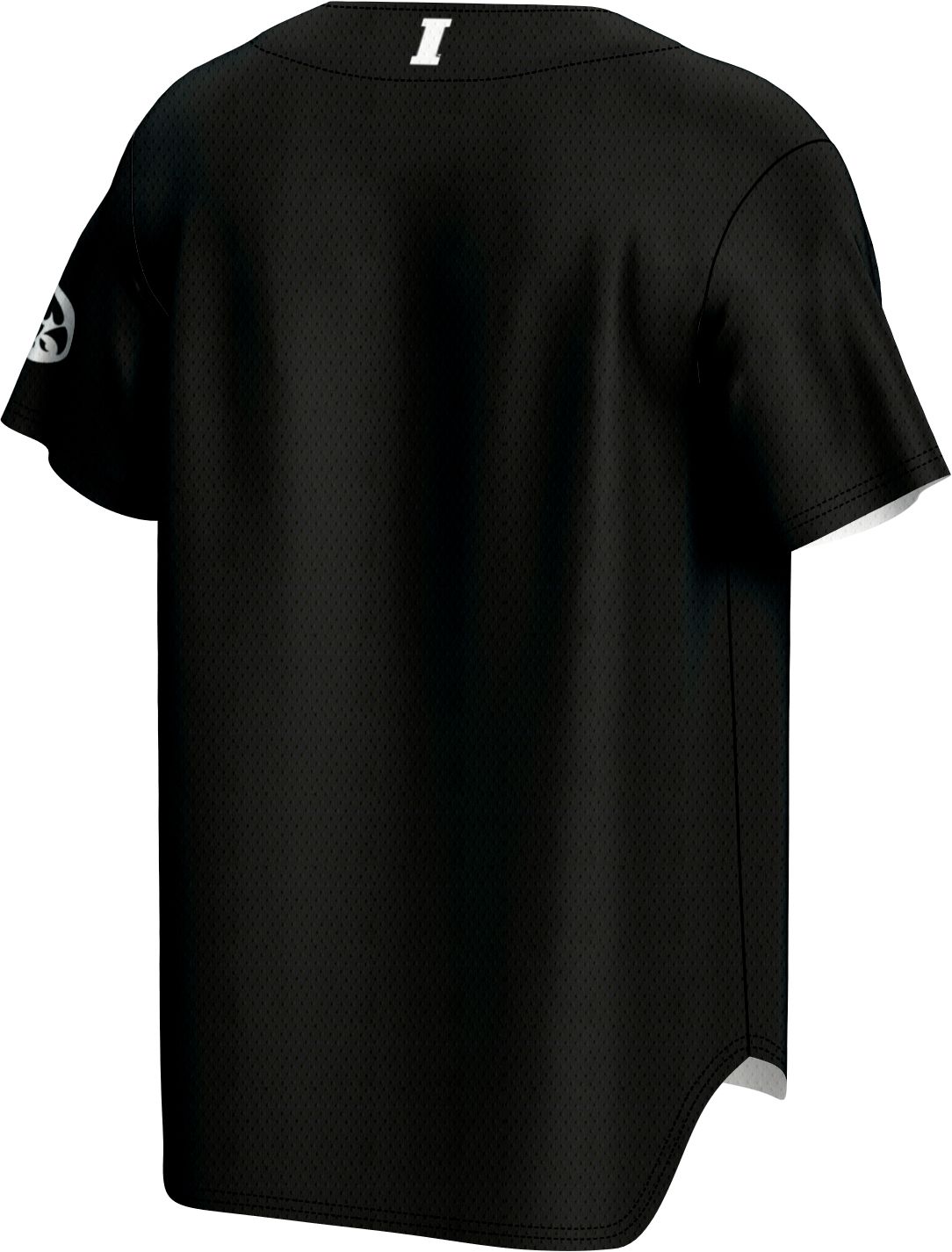 ProSphere Adult Iowa Hawkeyes Black Baseball Jersey product image