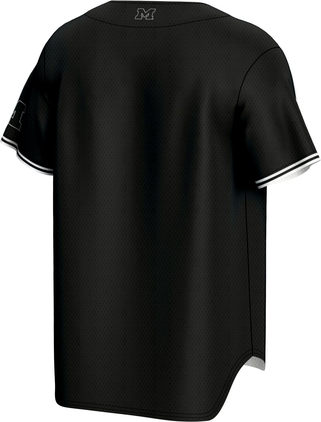 ProSphere Adult Michigan Wolverines Black Baseball Jersey product image