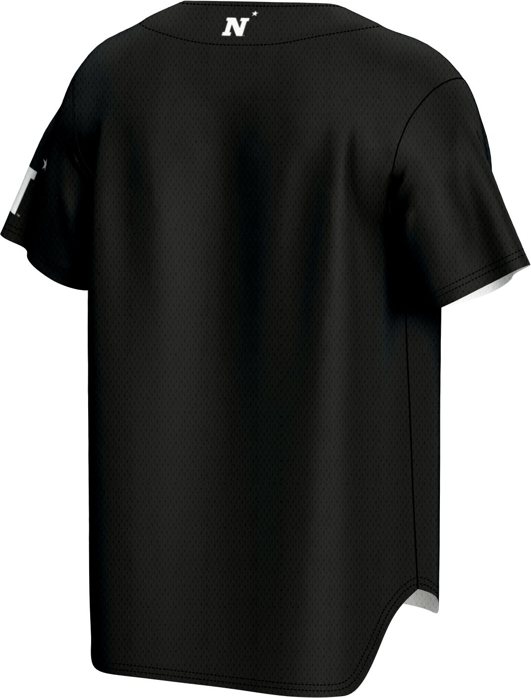 ProSphere Adult Navy Midshipmen Black Baseball Jersey product image