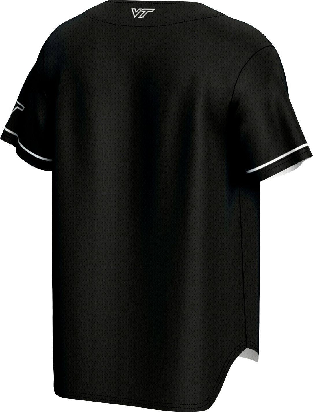 ProSphere Adult Virginia Tech Hokies Black Baseball Jersey product image