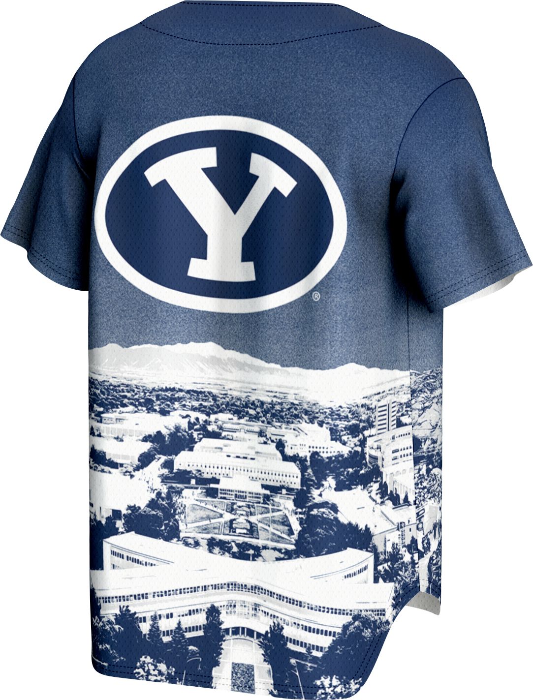 ProSphere Youth BYU Cougars Campus Local Blue Baseball Jersey product image