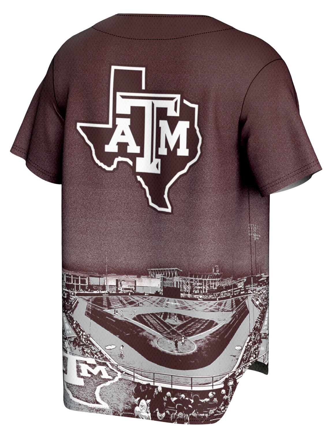 ProSphere Youth Texas A&M Aggies Maroon Campus Local Baseball Jersey product image