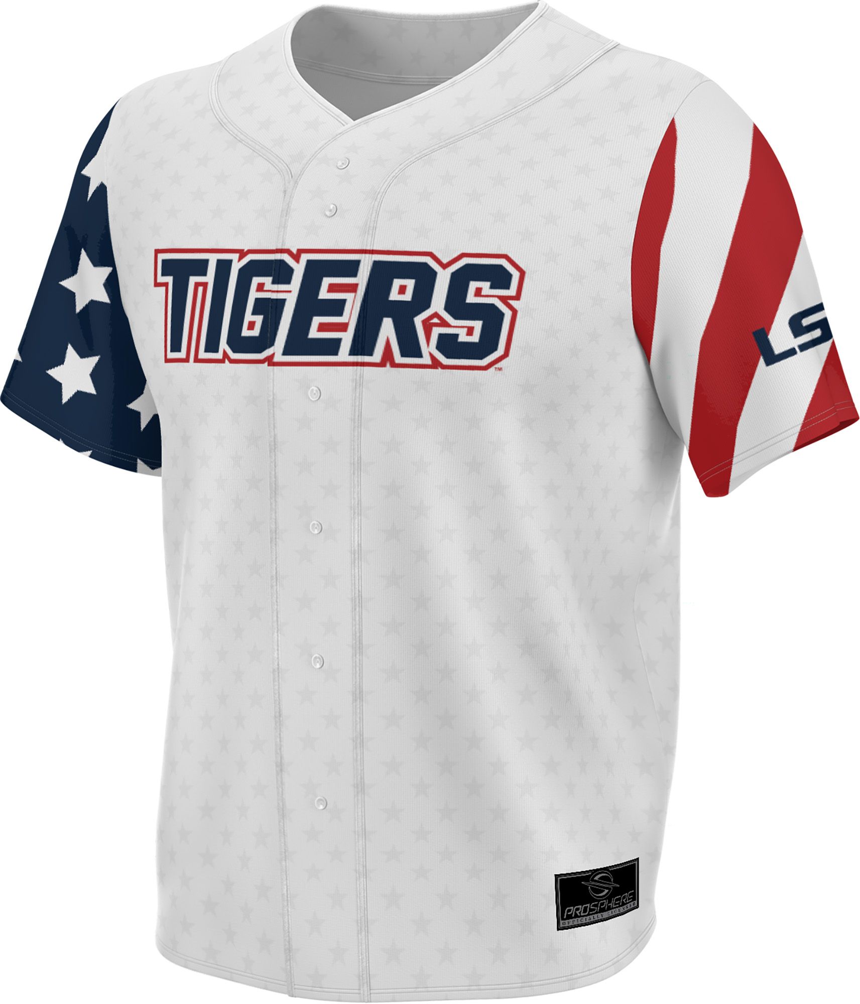 ProSphere Youth LSU Tigers White Americana Jersey product image