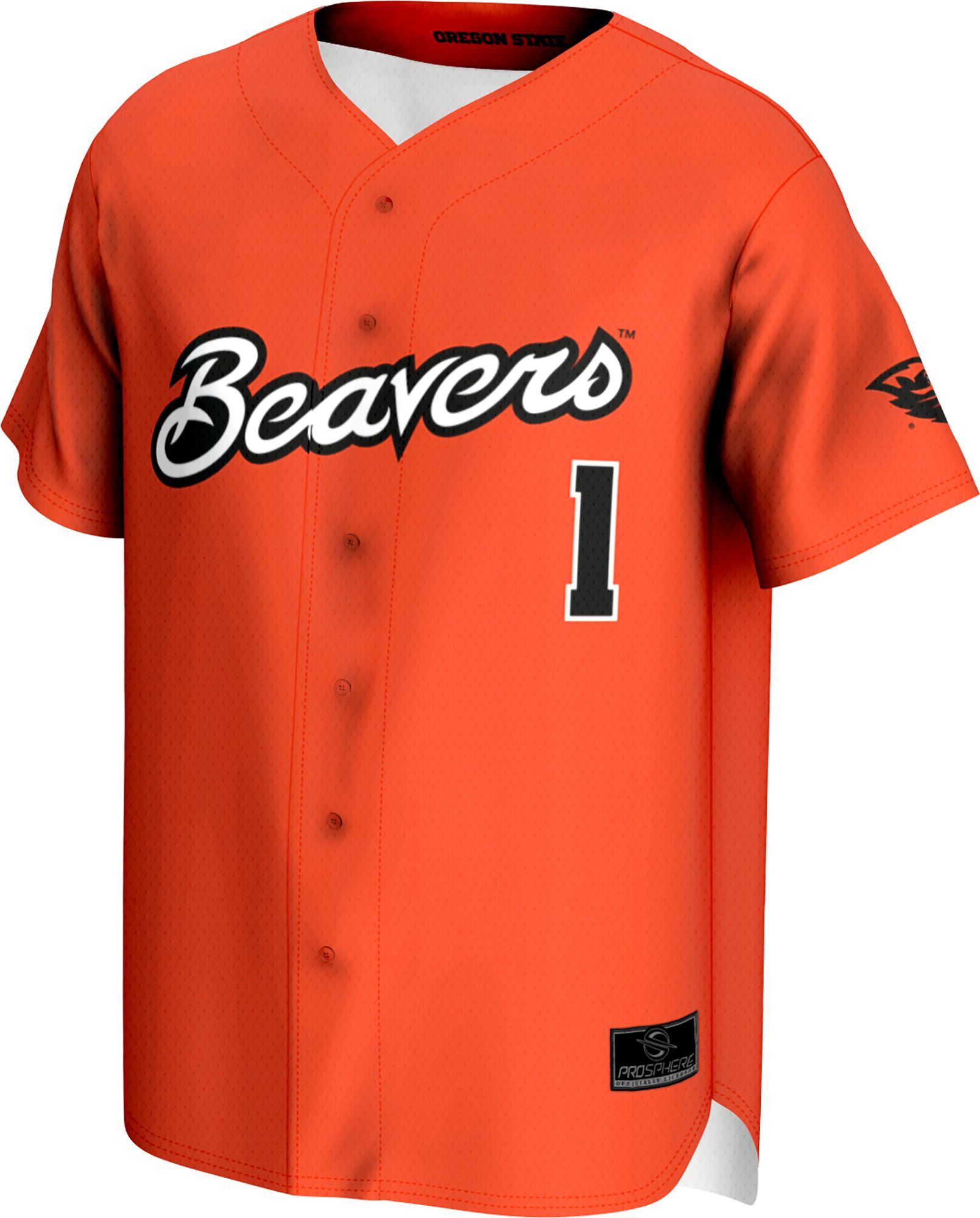 ProSphere Youth Oregon State Beavers Orange Baseball Jersey product image