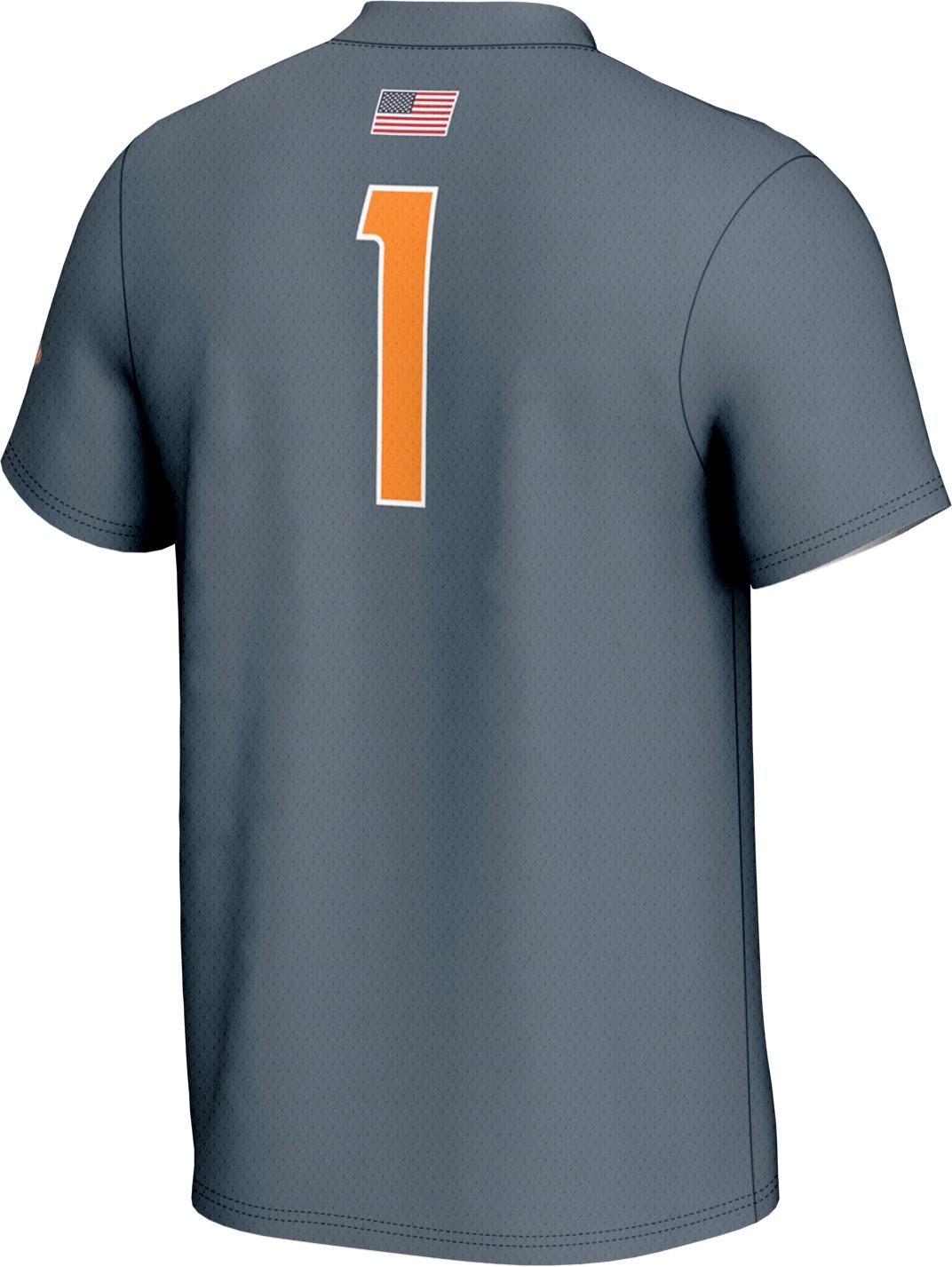 ProSphere Adult Tennessee Volunteers Grey Two Button Replica Baseball Jersey product image