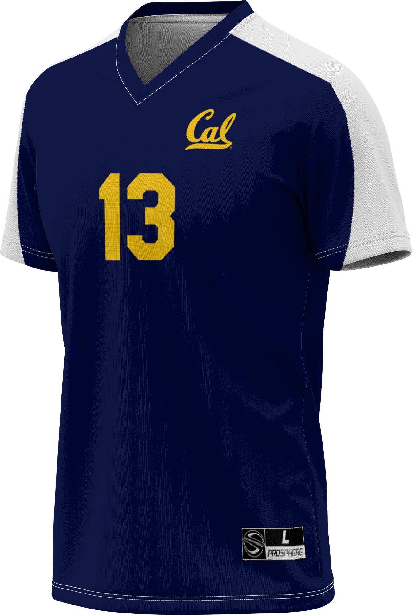 Prosphere Men's Cal Golden Bears #13 Blue Alex Morgan Replica Soccer Jersey
