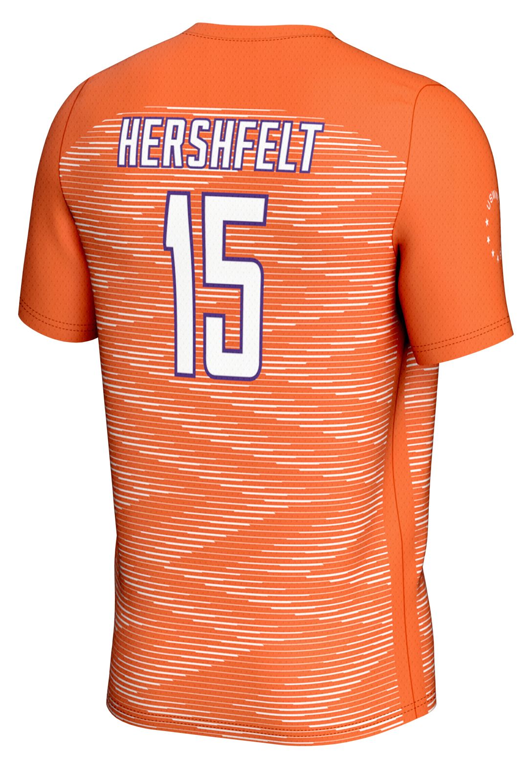 ProSphere Adult Clemson Tigers Hal Hershfelt #15 Orange Soccer Jersey product image