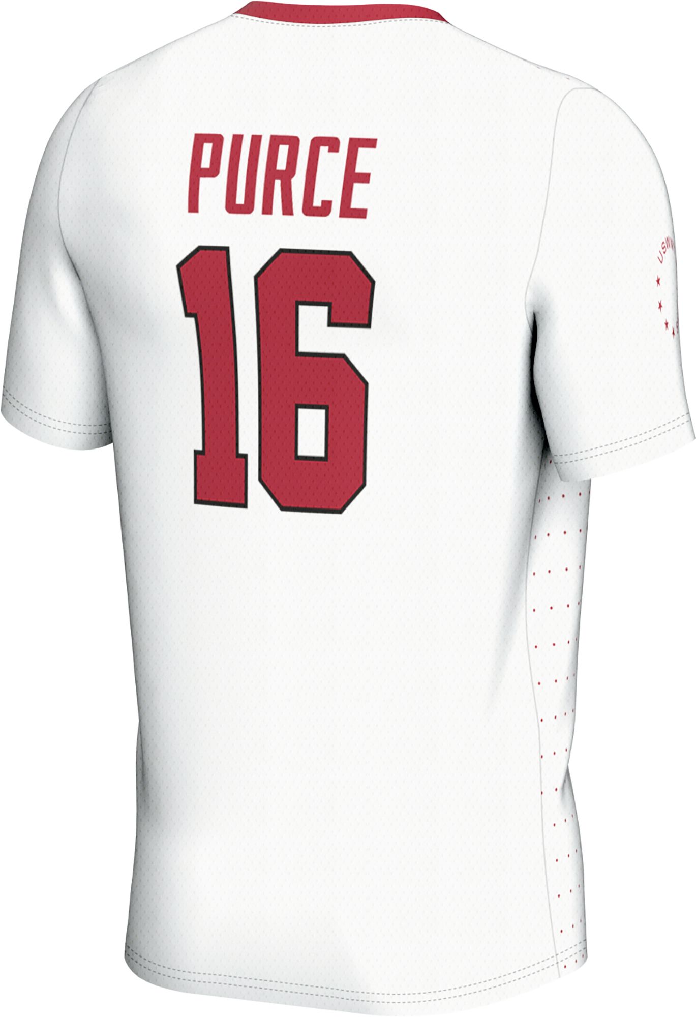 ProSphere Youth Harvard Crimson #16 White Midge Purce Replica Alumni Full Sublimated Soccer Jersey product image