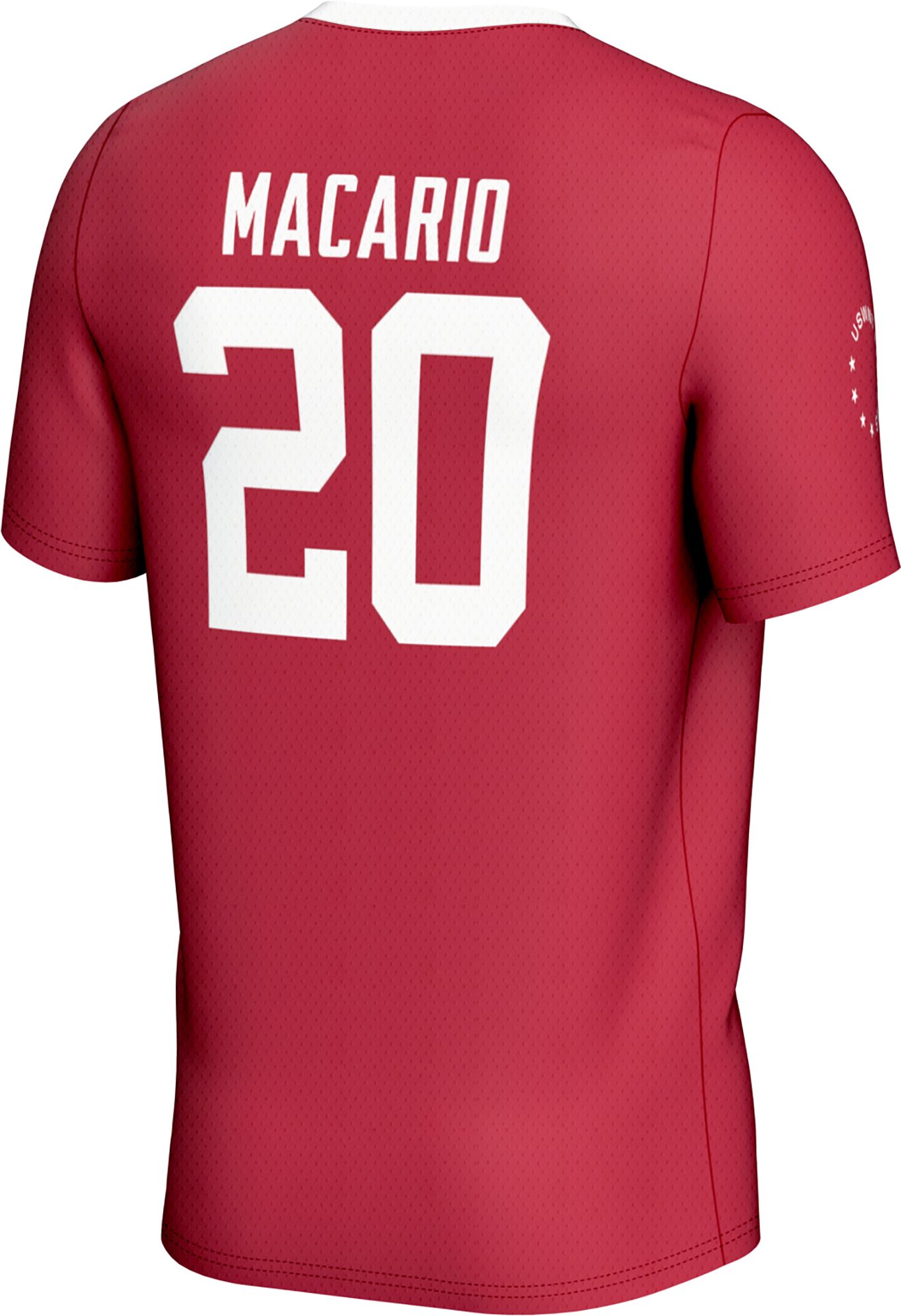Prosphere Youth Stanford Cardinal #20 Cardinal Catarina Macario Full Sublimated Throwback Replica Soccer Jersey product image