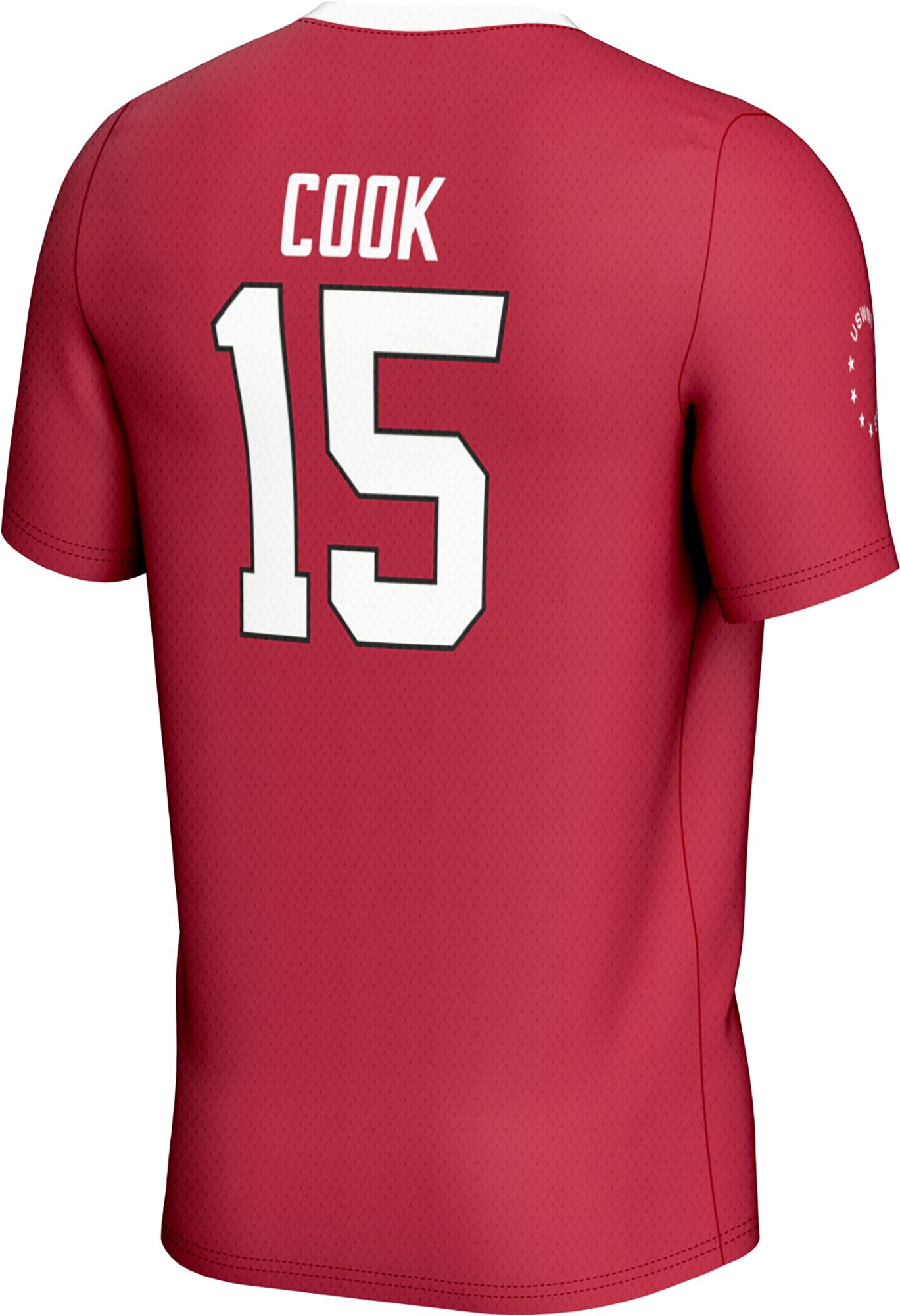 ProSphere Youth Stanford Cardinal Alana Cook #15 Cardinal Full Sublimated Throwback Replica Soccer Jersey product image