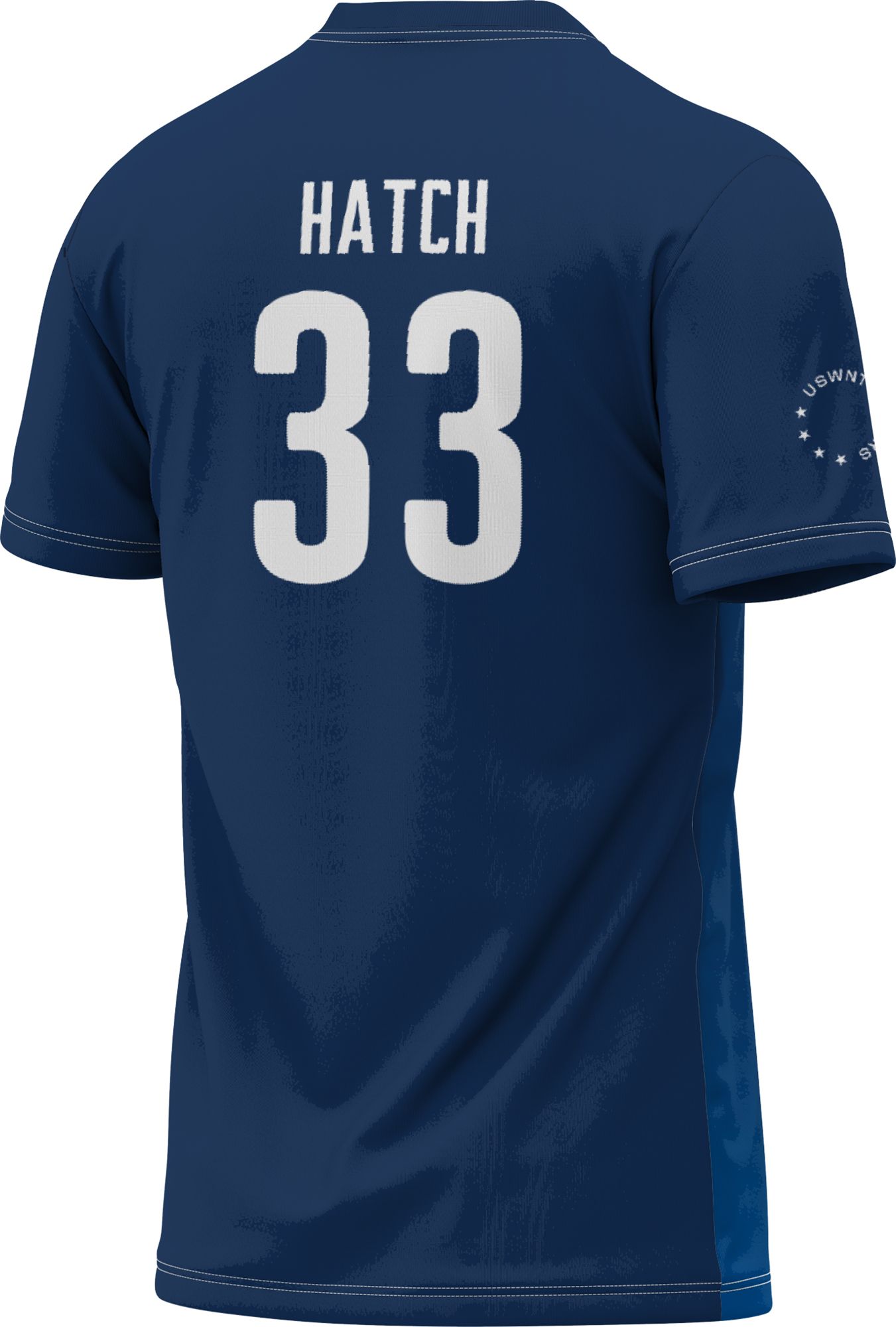 Prosphere Youth BYU Cougars #33 Blue Ashley Hatch Full Sublimated Throwback Replica Soccer Jersey product image