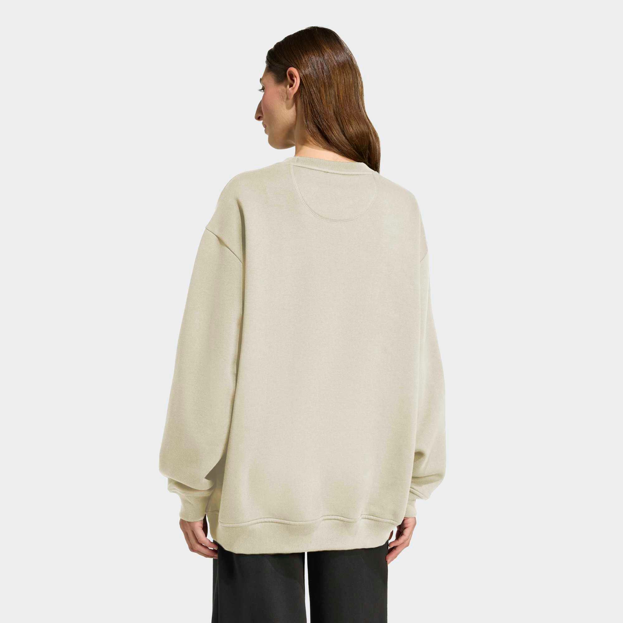adidas Originals Women's Essentials Fleece Long Oversized Crew Sweatshirt product image