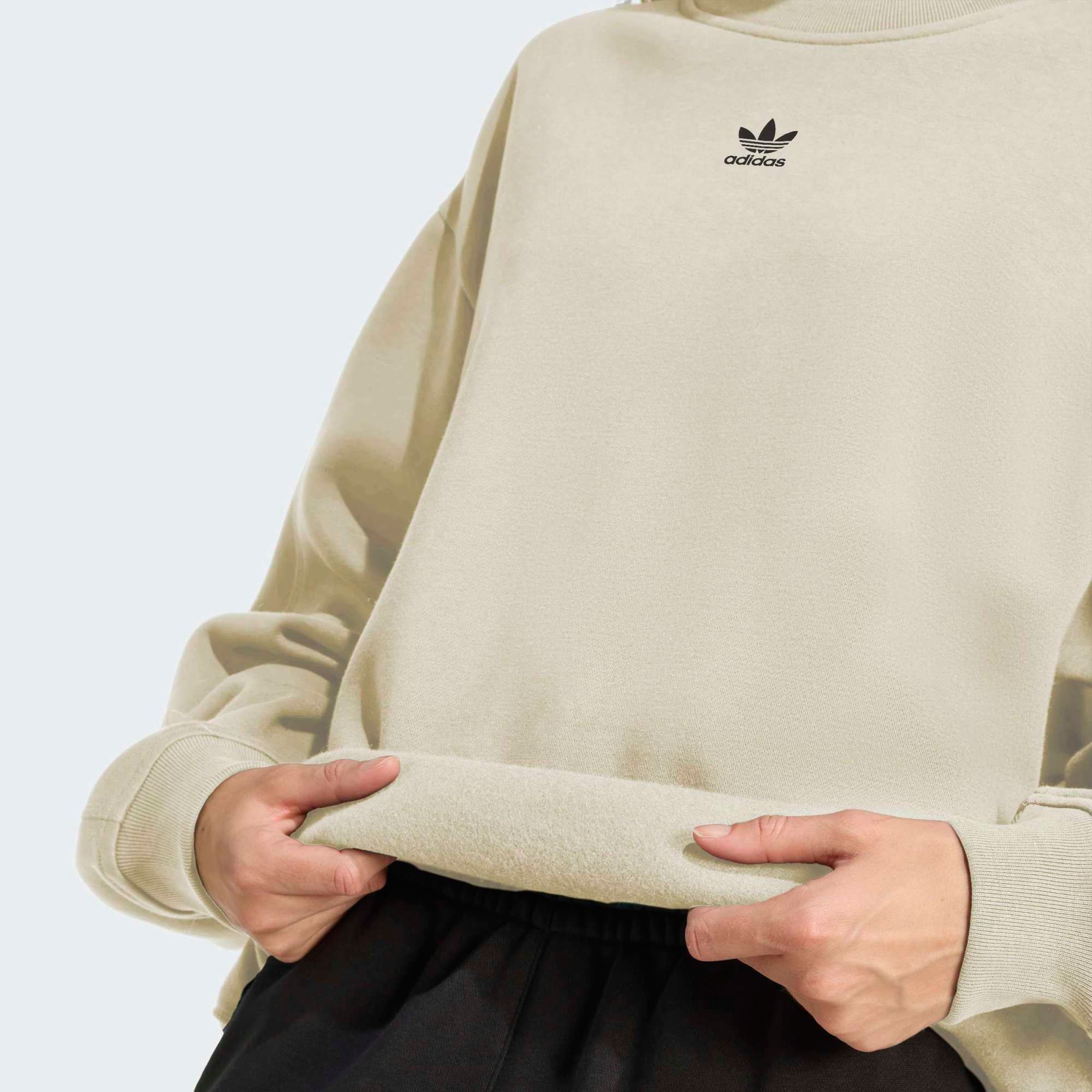 adidas Originals Women's Essentials Fleece Long Oversized Crew Sweatshirt product image