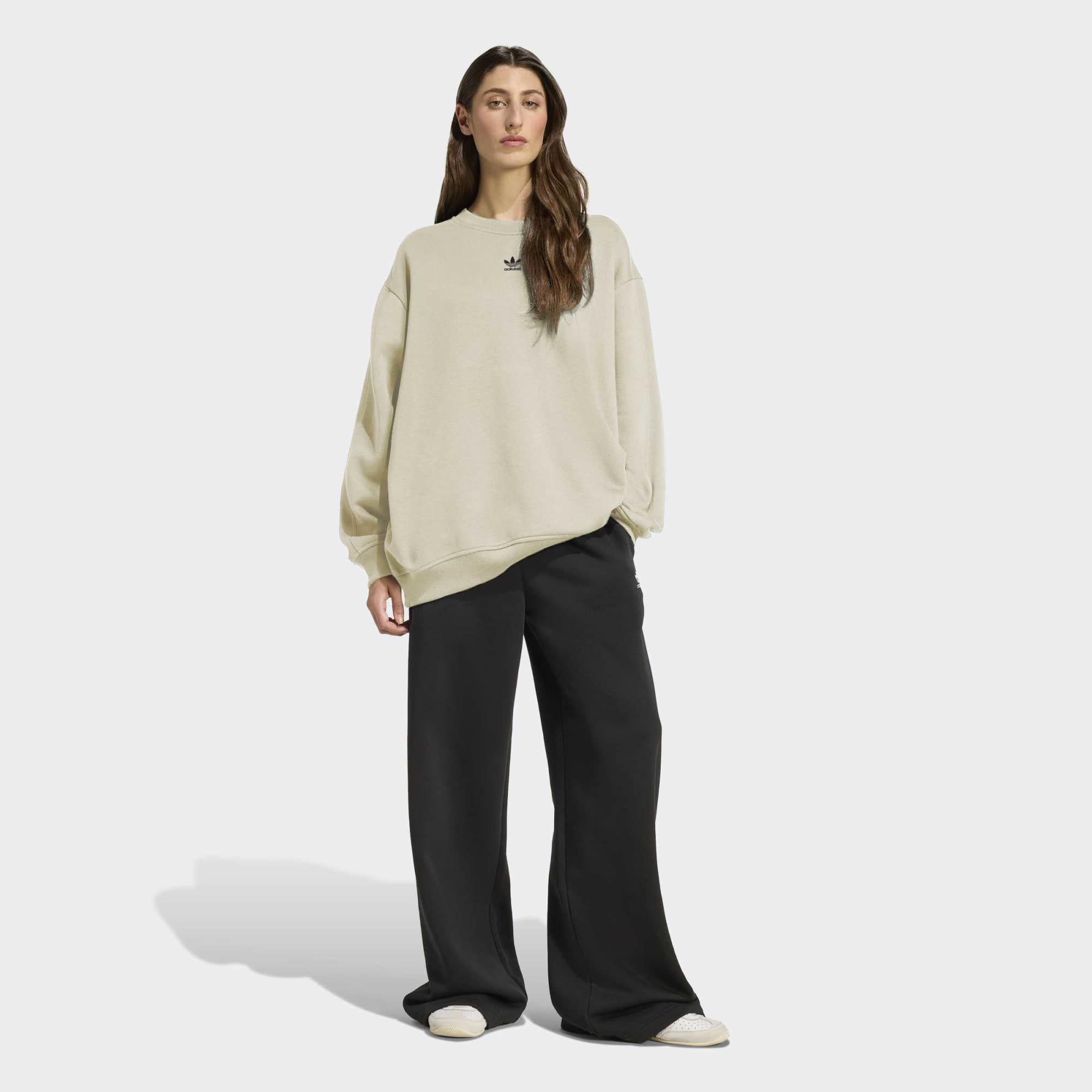 adidas Originals Women's Essentials Fleece Long Oversized Crew Sweatshirt product image
