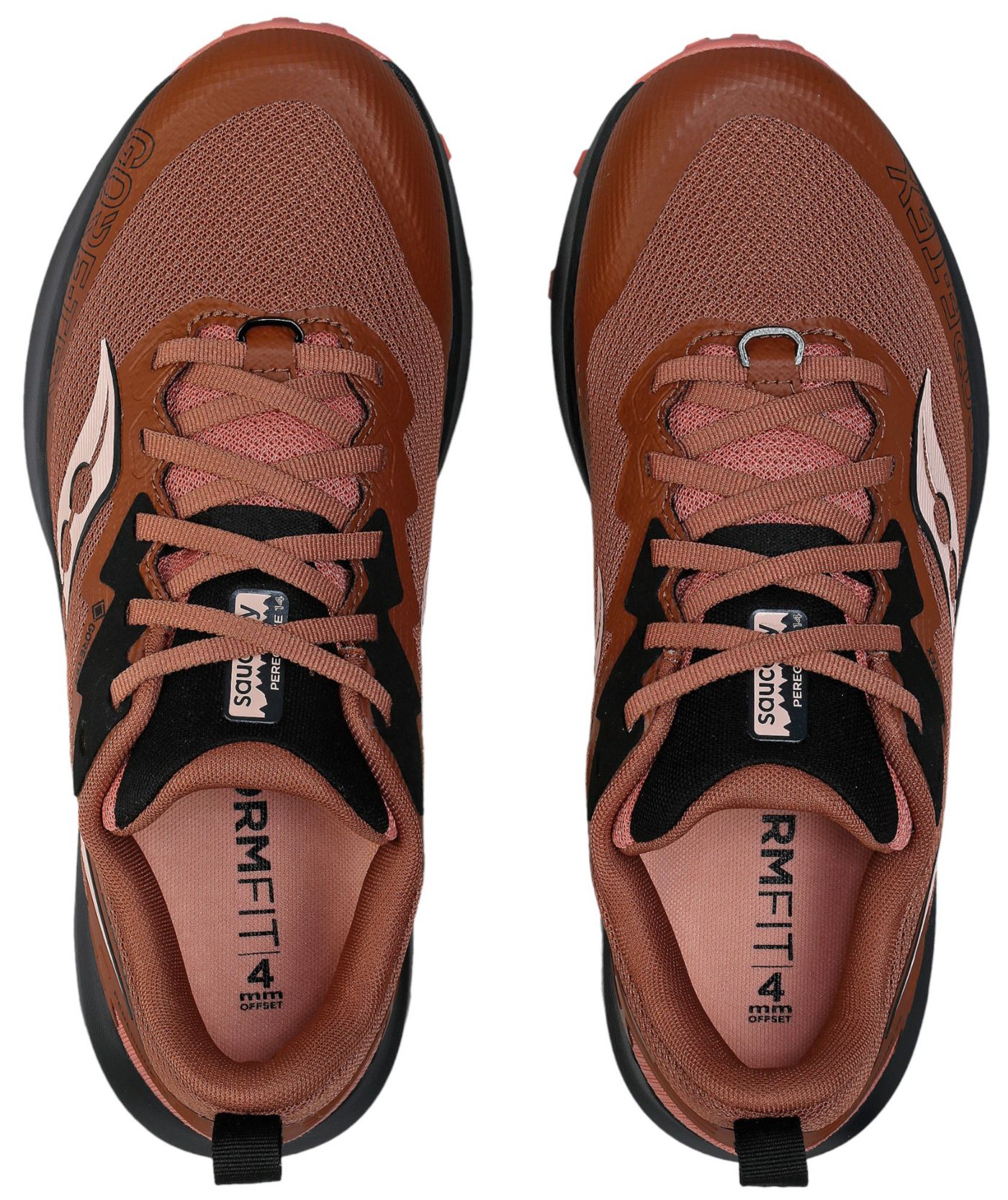 Saucony peregrine mens brown on sale