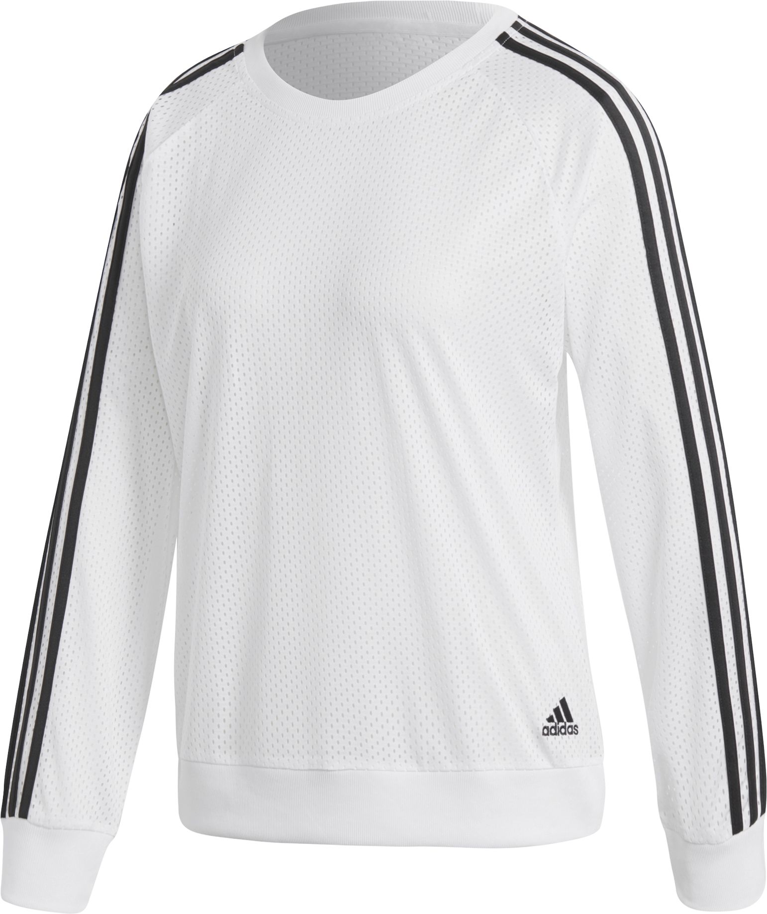 adidas Women's Essentials Mesh Crewneck Sweatshirt product image