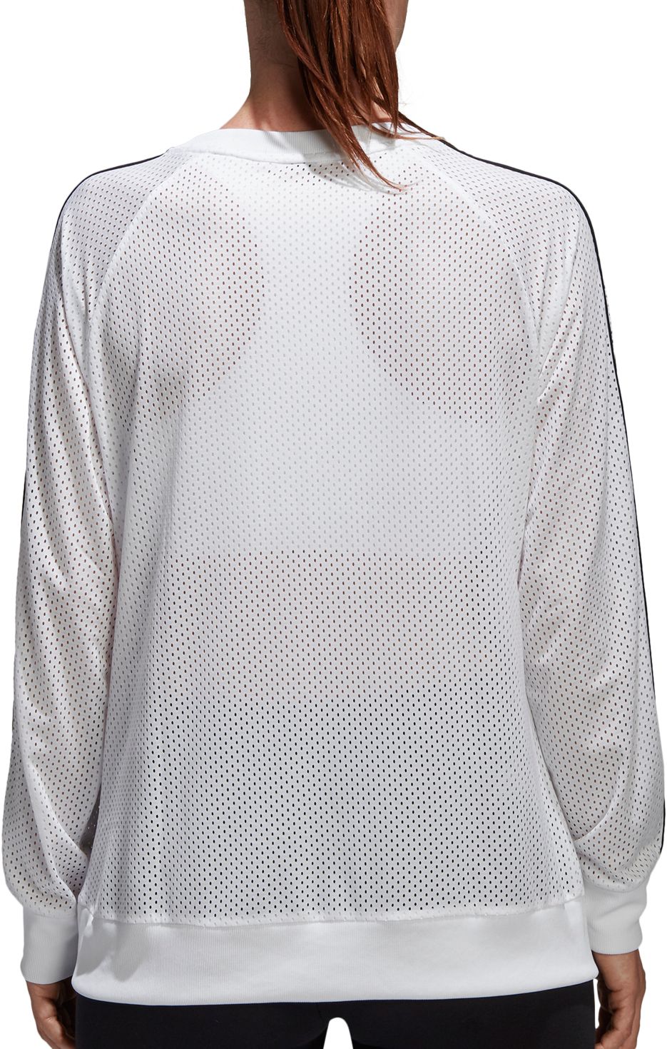 adidas Women's Essentials Mesh Crewneck Sweatshirt product image