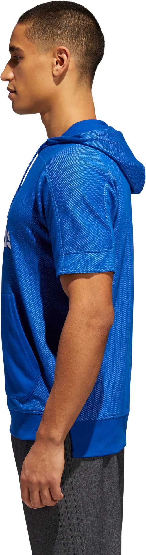 adidas Men's Sport ID Short Sleeve Hooded Pullover product image