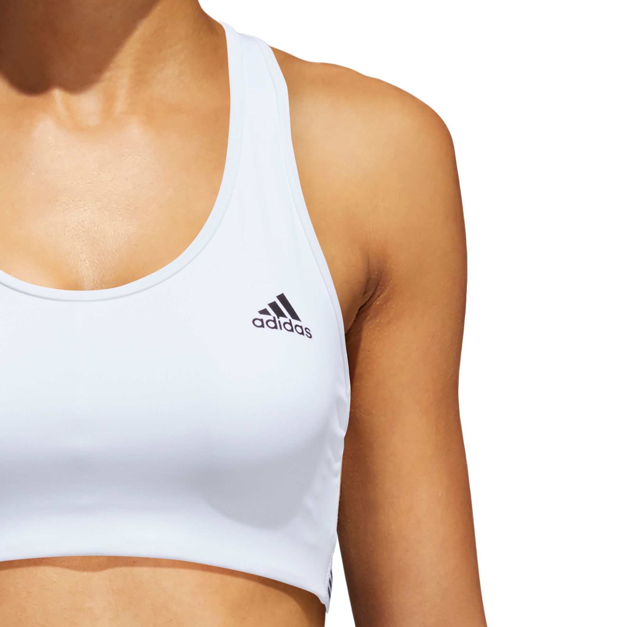 adidas Women's On Lock 3-Stripe Sports Bra product image