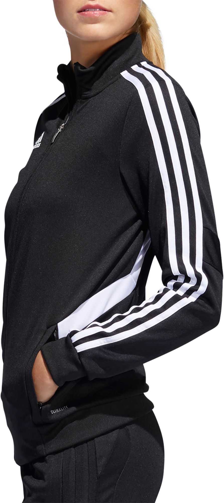 adidas women's climalite track jacket