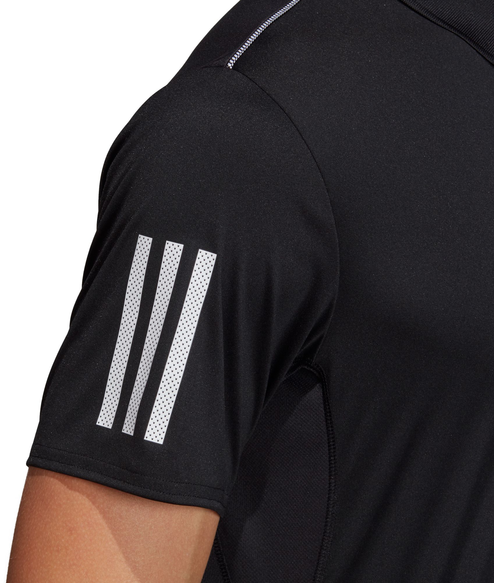 adidas Men's Club 3 Stripes Tennis Polo