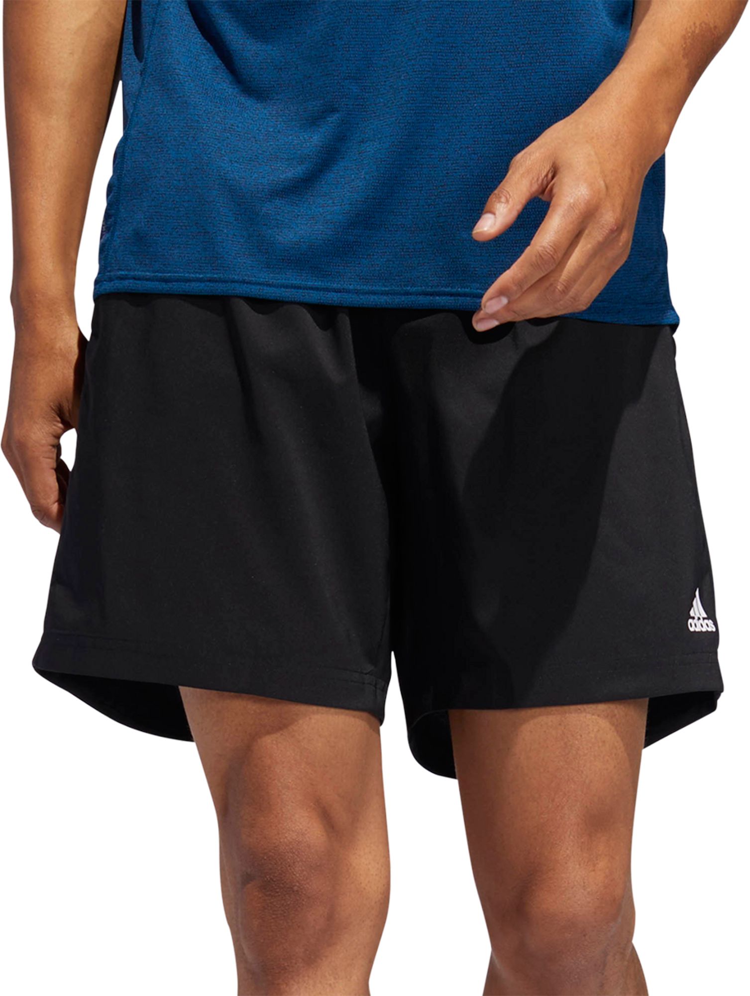 adidas running shorts with zip pockets