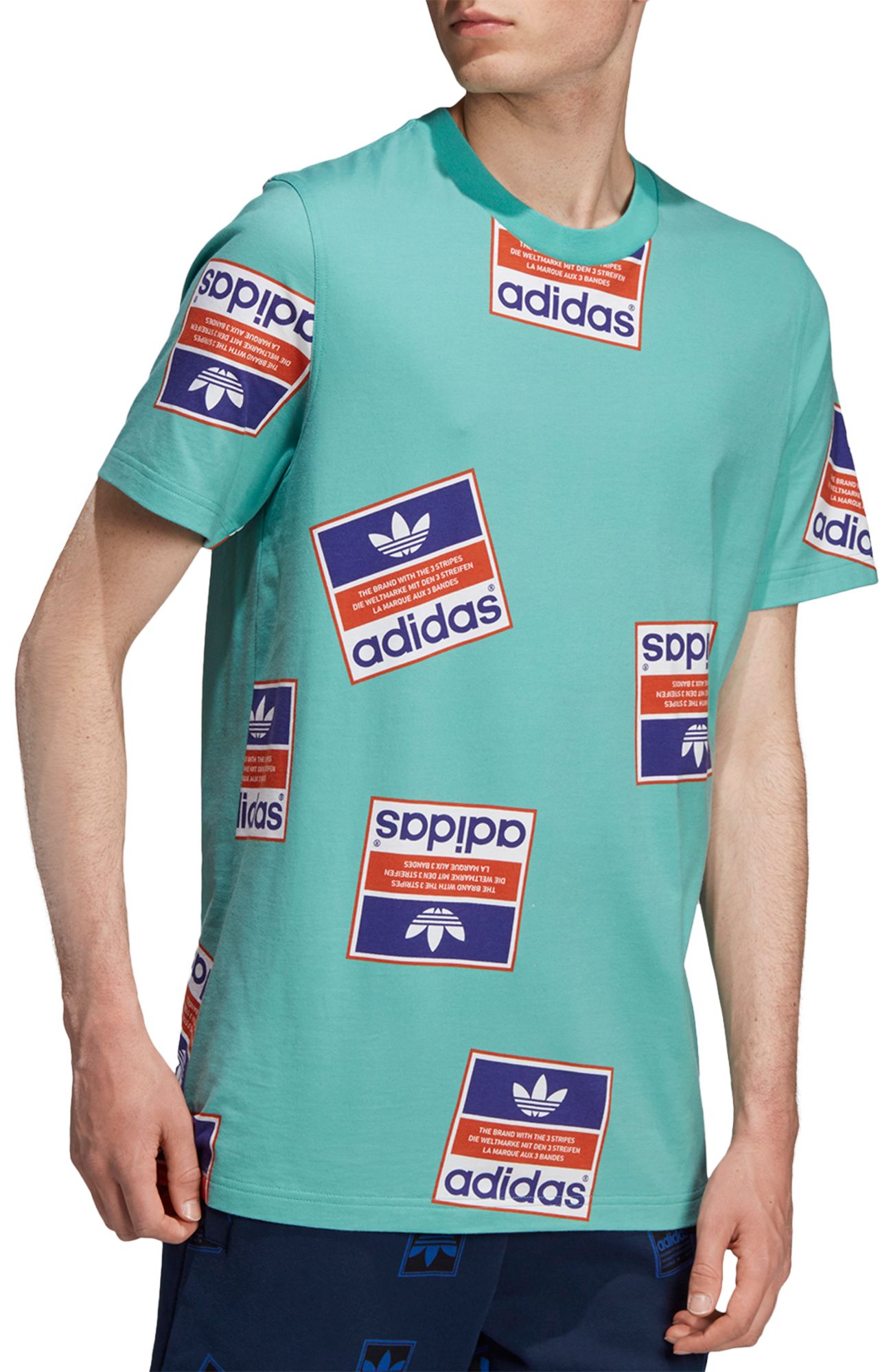 adidas Originals Men's Archive Sticker Graphic T-Shirt product image