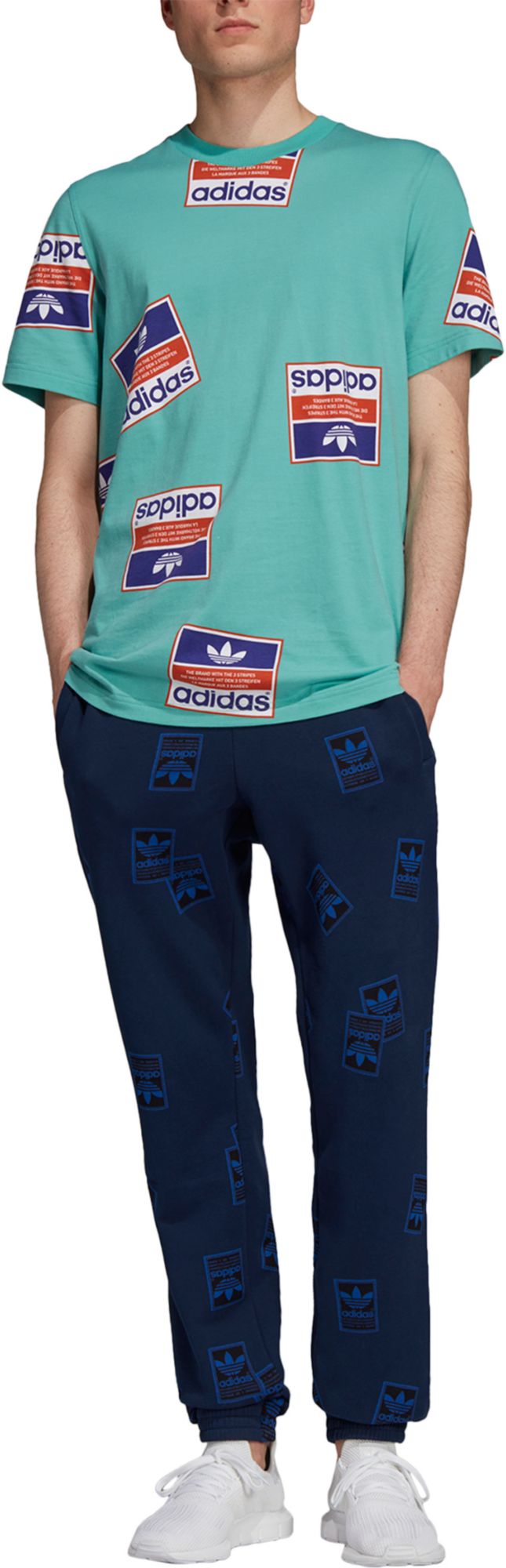 adidas Originals Men's Archive Sticker Graphic T-Shirt product image
