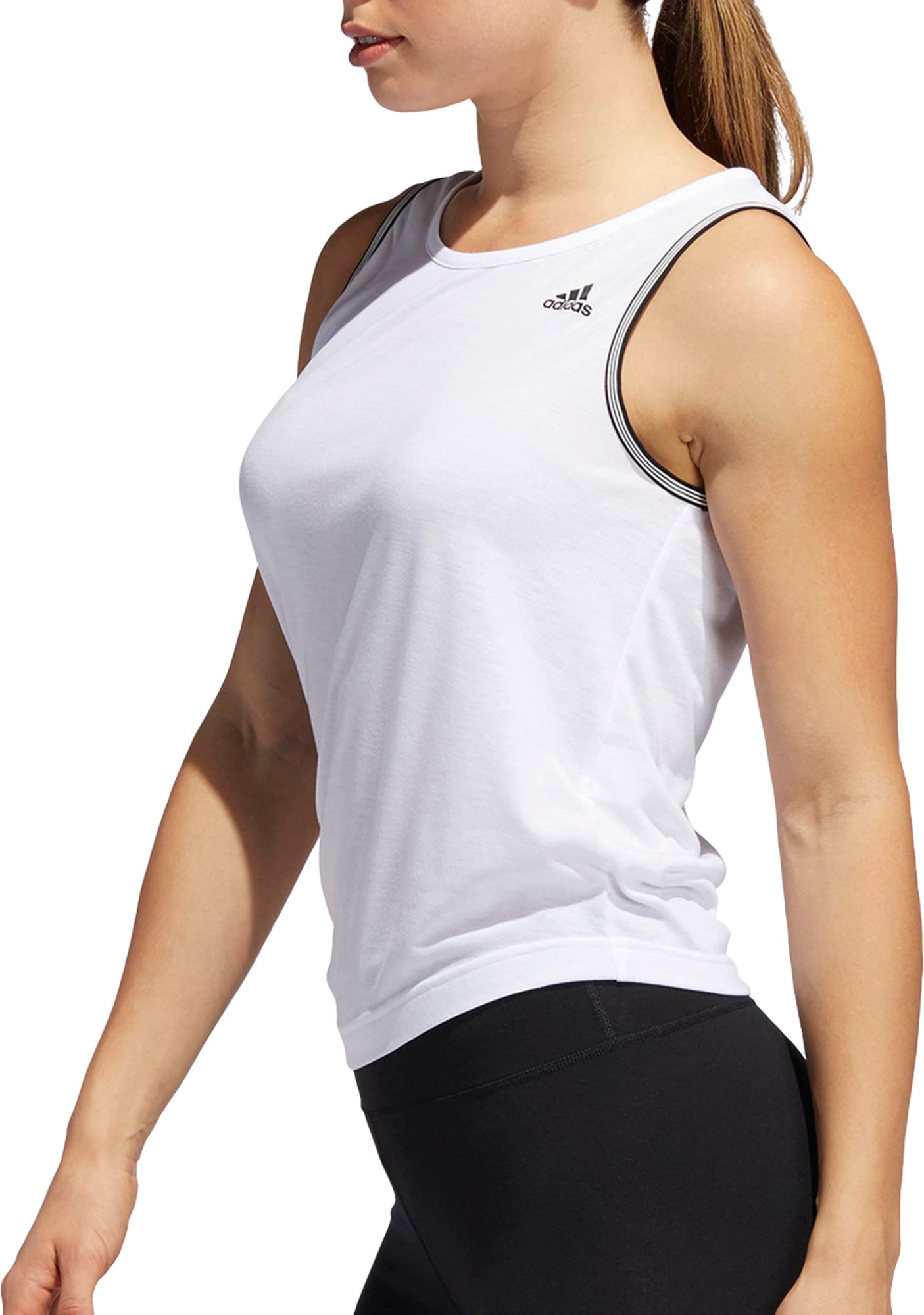 adidas Women's Cropped Tie Tank Top product image