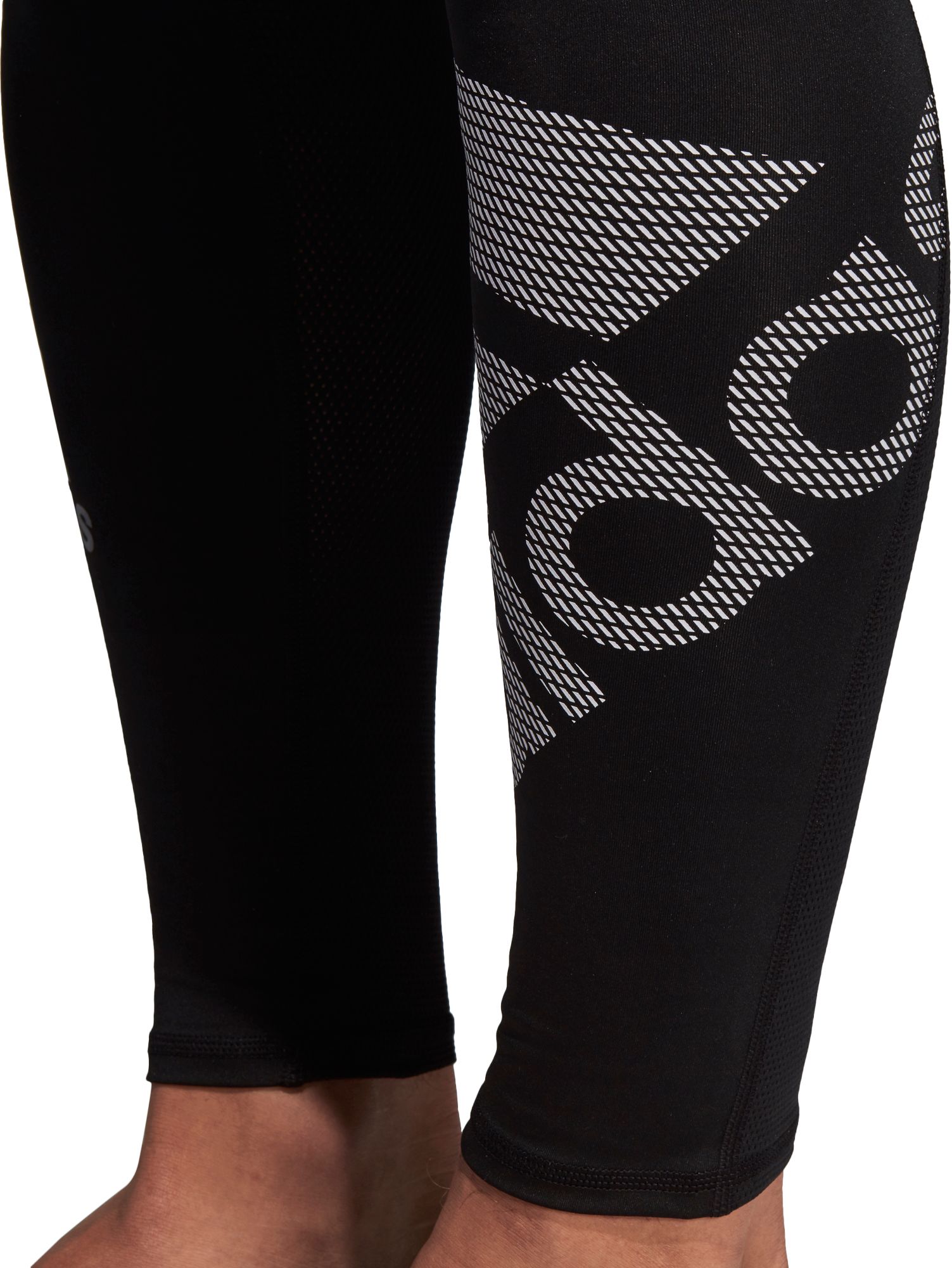 adidas Men's Alphaskin Sport Badge of Sport Long Tights product image