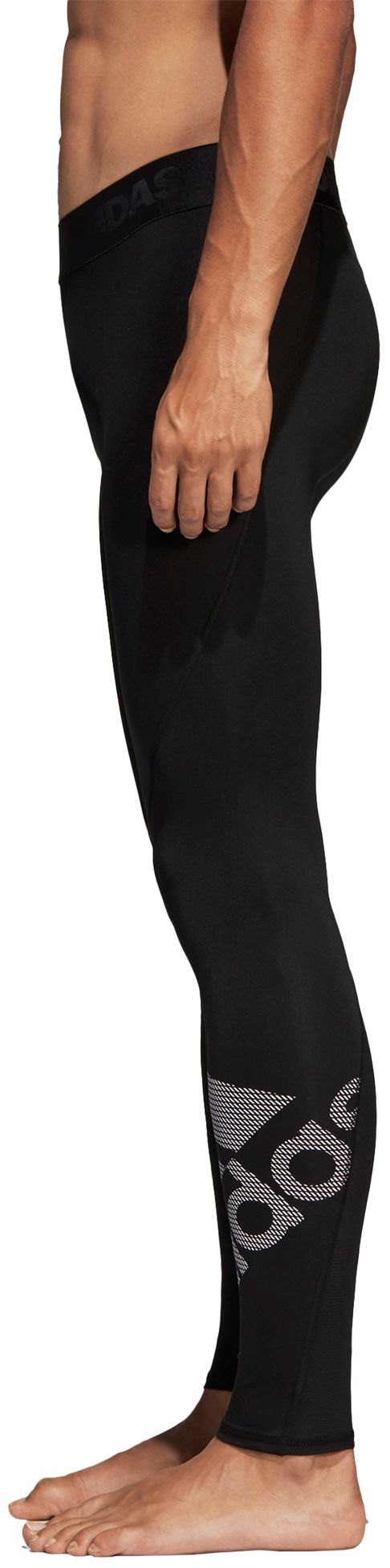 adidas Men's Alphaskin Sport Badge of Sport Long Tights product image