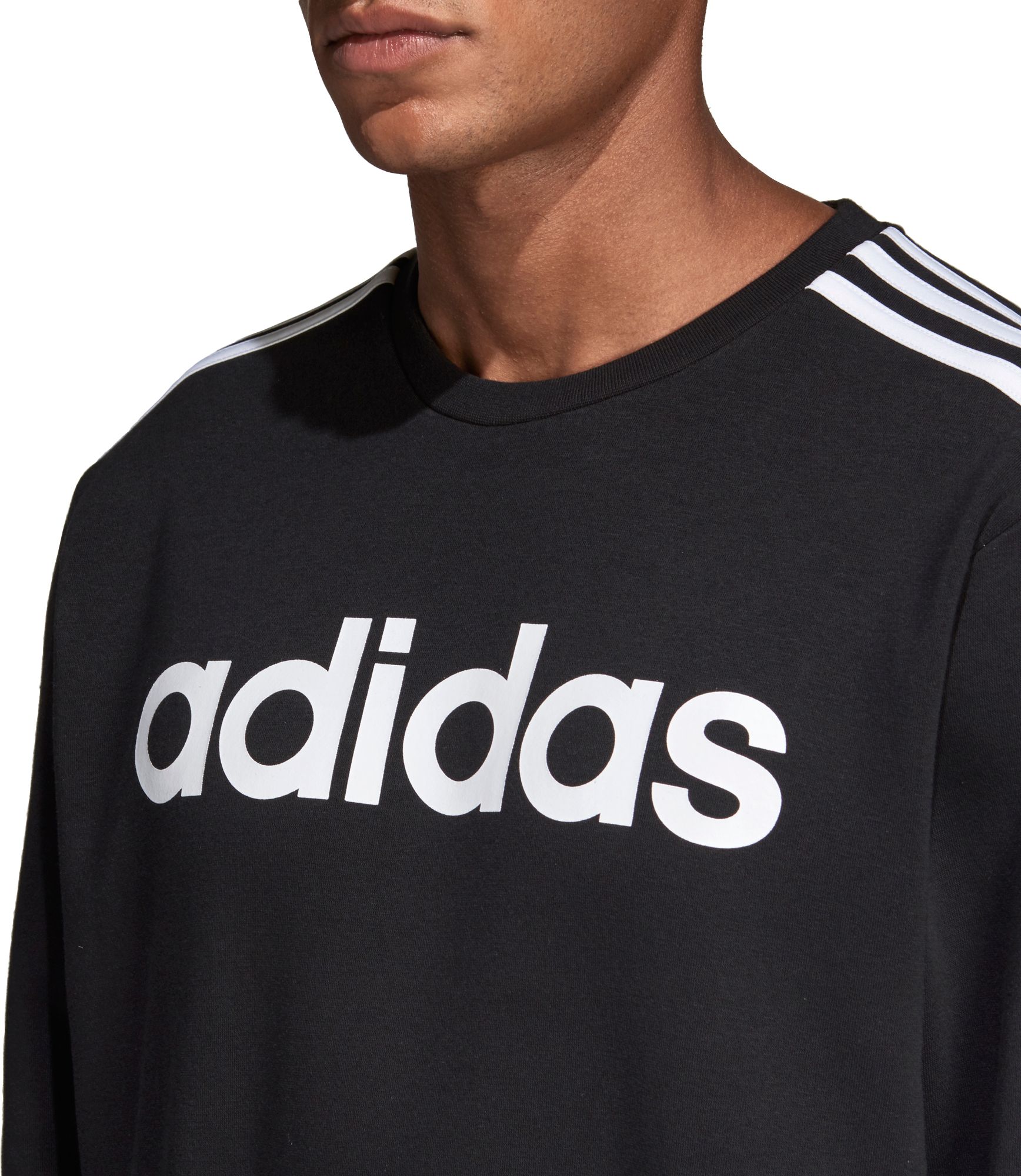 adidas essentials 3s crew sweatshirt