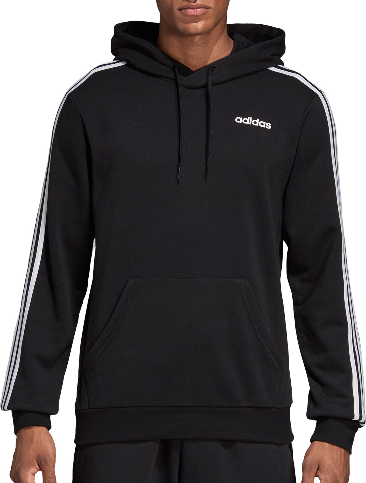 adidas must have french terry logo hoodie