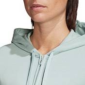 adidas Women's Essentials Linear Full Zip Hoodie | Dick's Sporting Goods