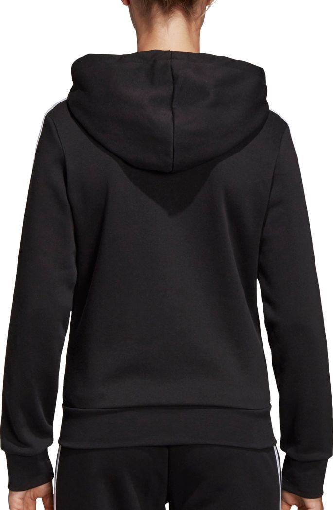 adidas Women's Essentials 3 Stripes Full Zip Hoodie | DICK'S adidas Essentials Solid Fullzip Hoodie Women's Sweatshirt In