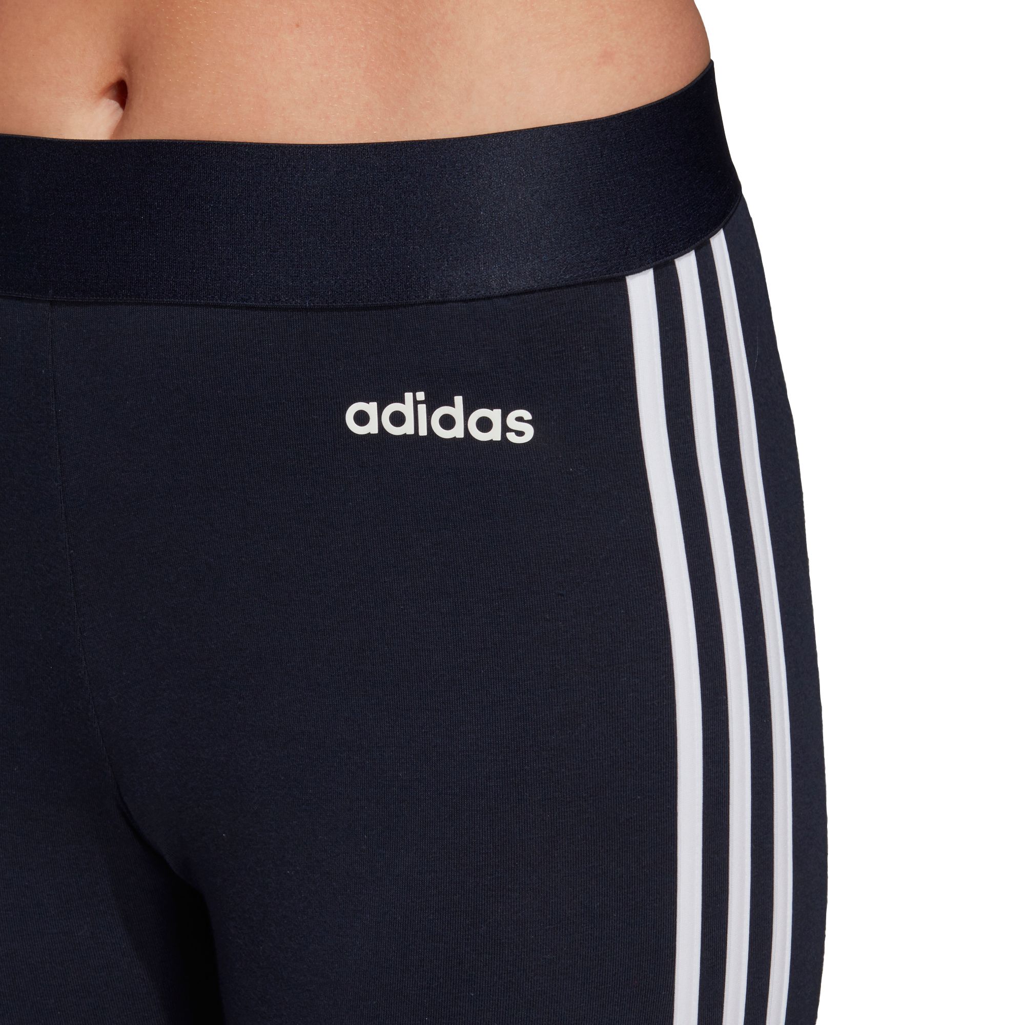 adidas essential 3 stripe tights