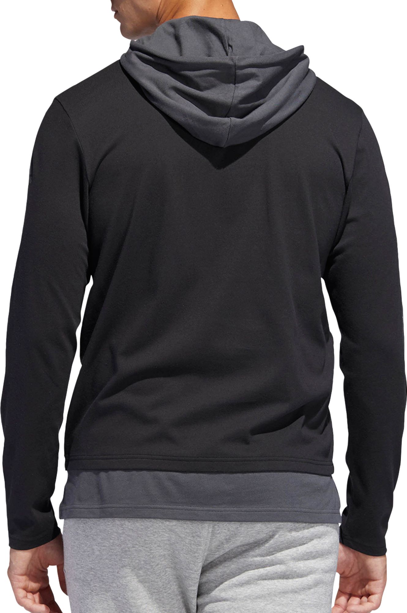 adidas men's sport to street hoodie