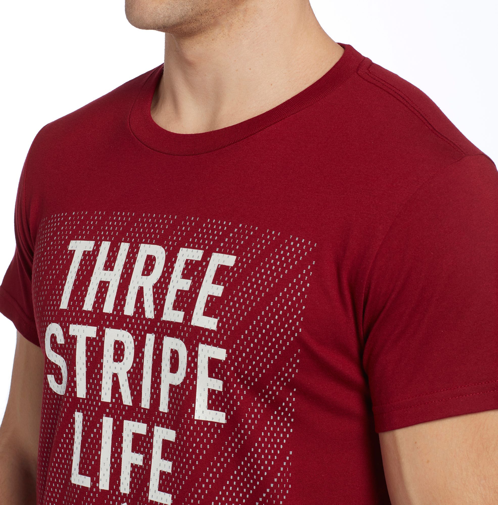 adidas Men's Three-Stripe Life Graphic T-Shirt product image