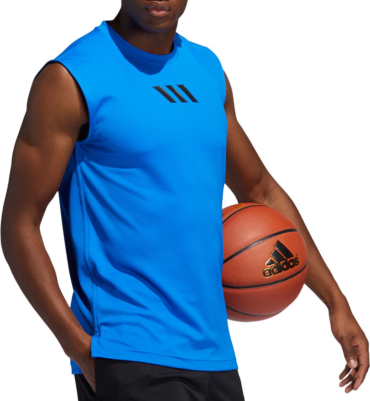 adidas men's pro madness basketball tank top