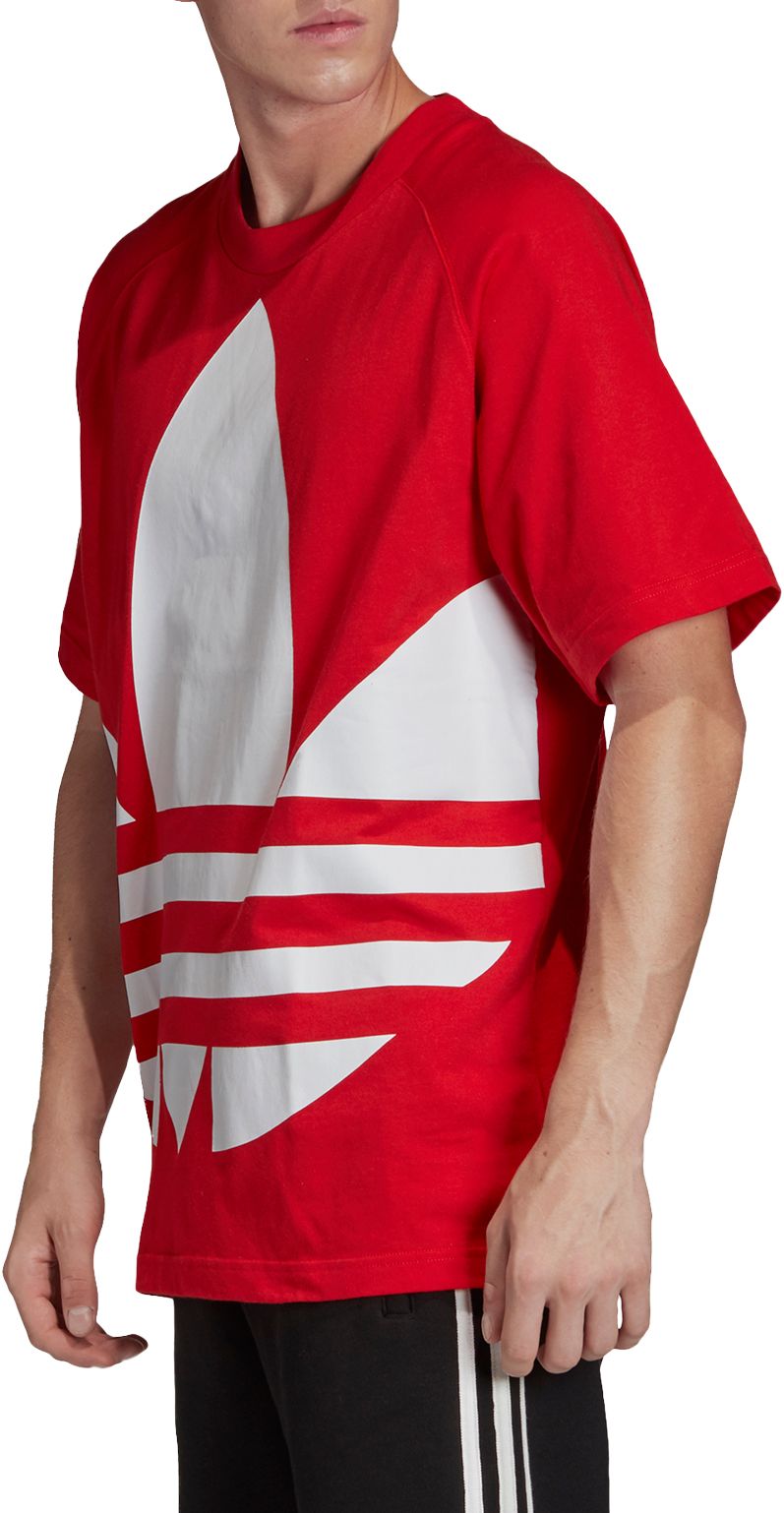 adidas t shirt mens red