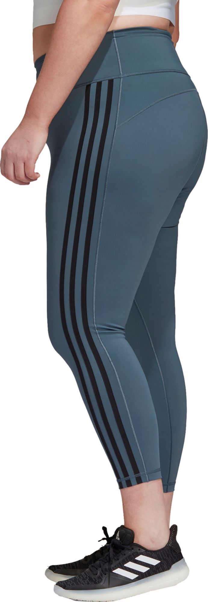 adidas 3 stripe dress plus size