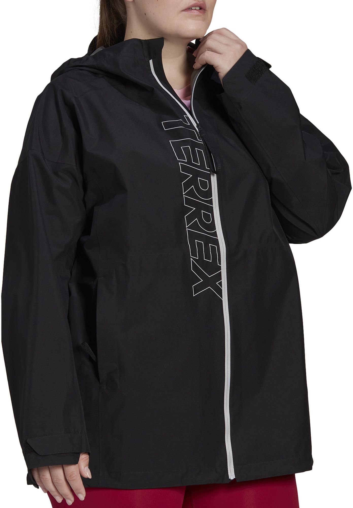 adidas Women's Plus Terrex Gore-Tex Paclite Rain Jacket product image