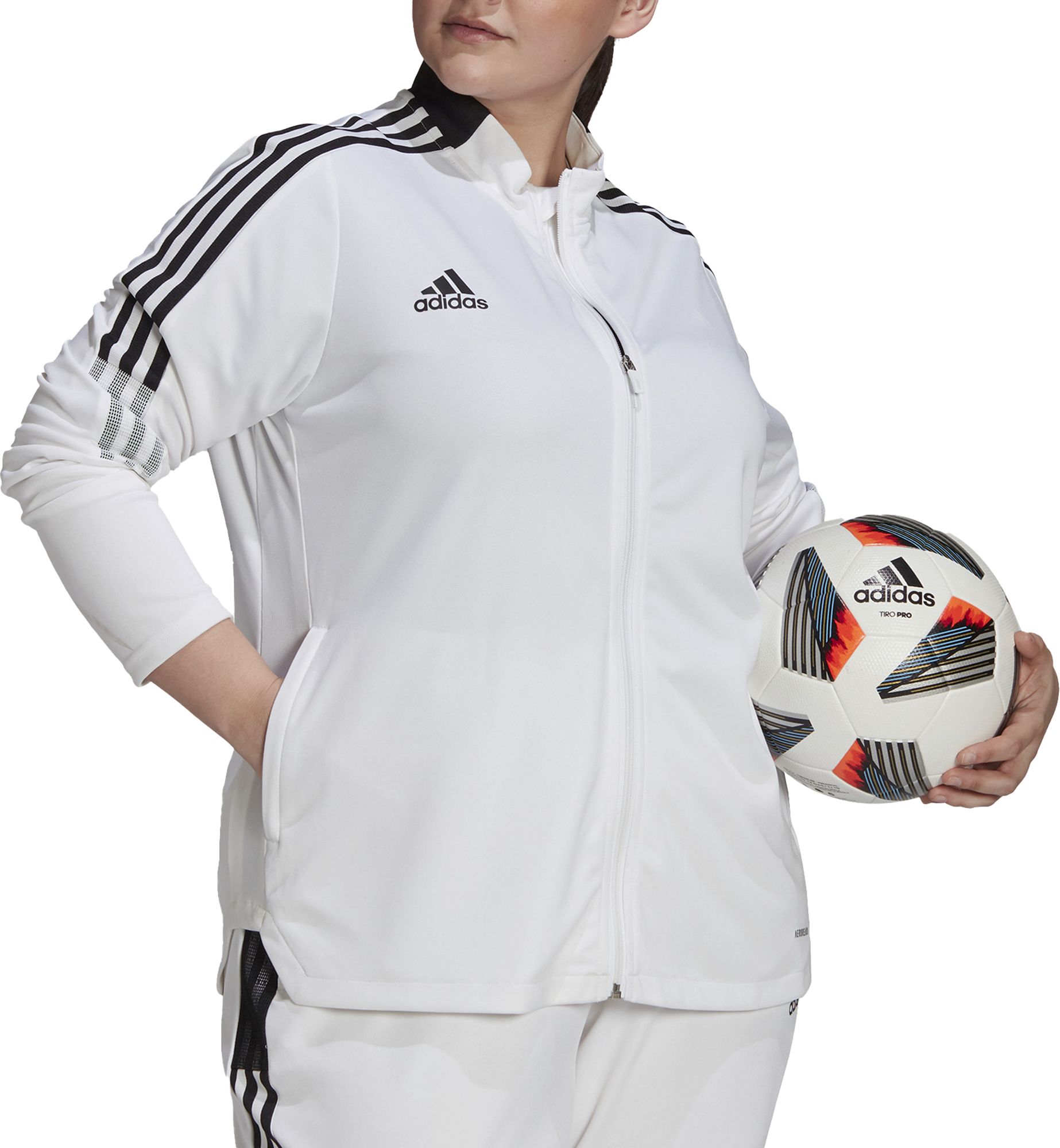 adidas Women's Plus Size Tiro 21 Track Jacket product image
